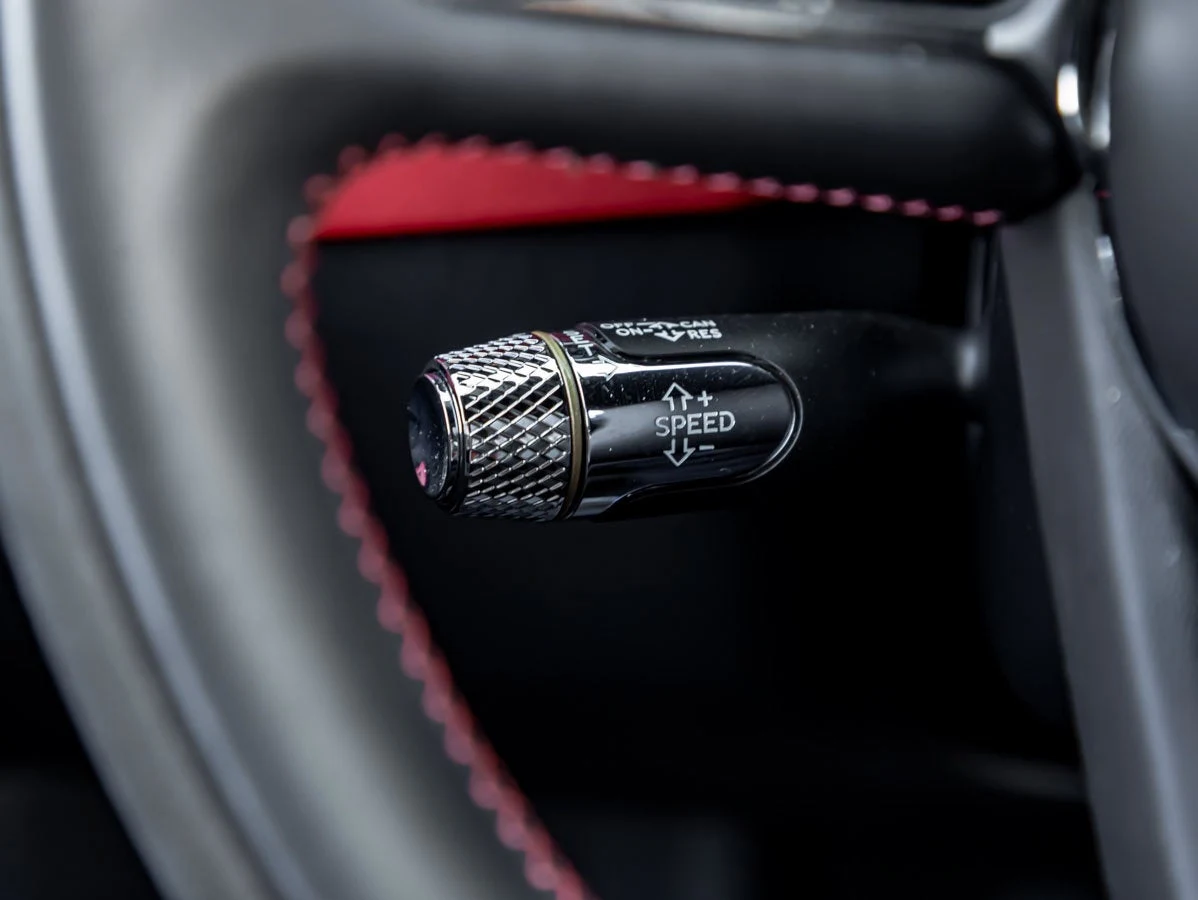 2023 Bentley Continental GTC S V8 interior, center console, Hotspur leather
