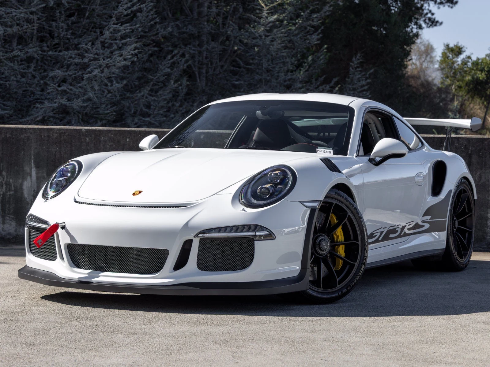 2016 Porsche 911 GT3 RS for sale, exterior, White