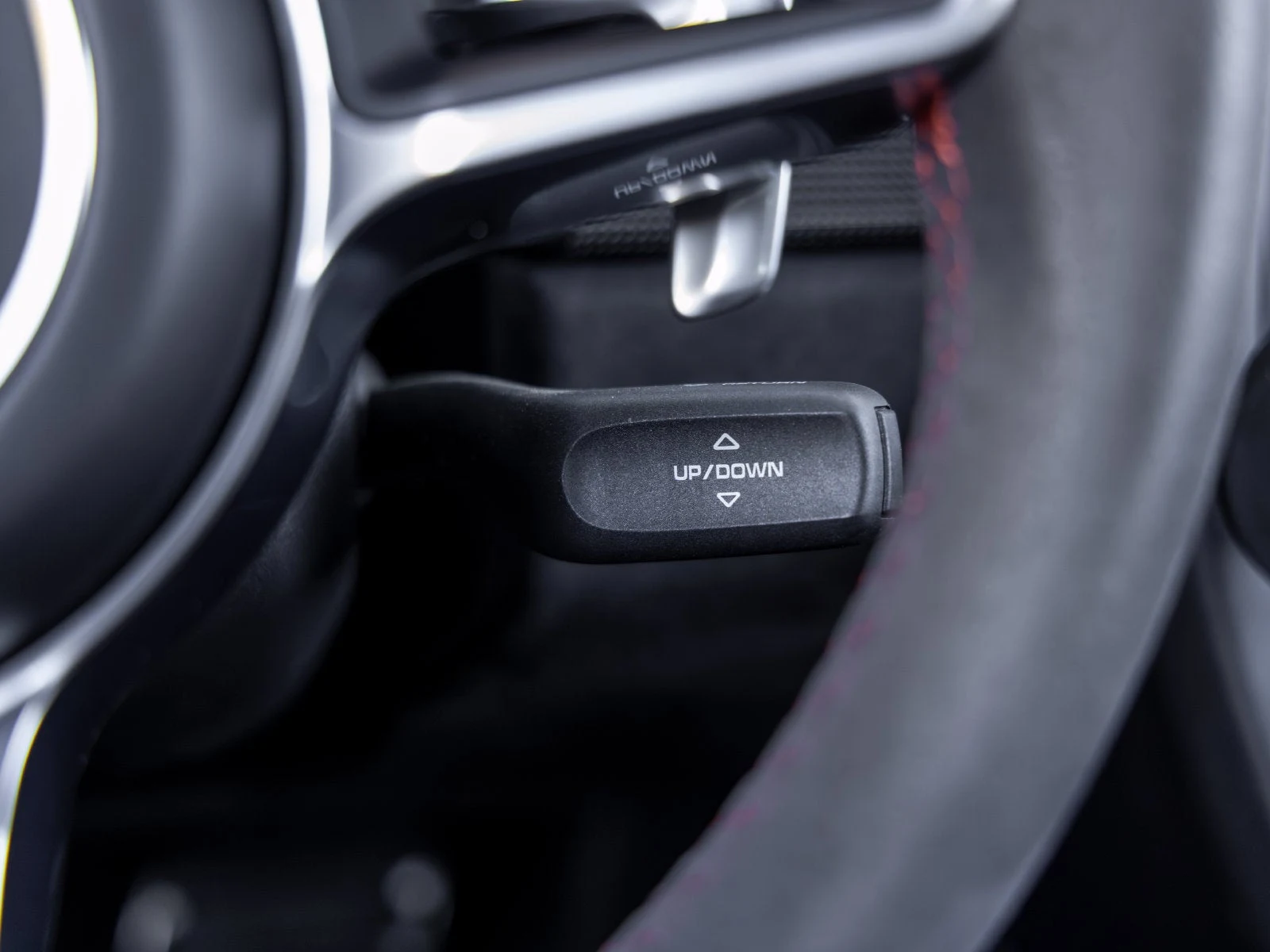 2016 Porsche 911 GT3 RS interior, Black leather / Lava Orange Alcantara