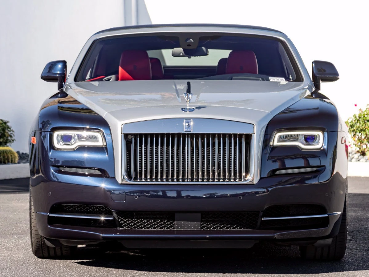 2016 Rolls-Royce Dawn for sale, exterior, Midnight Sapphire with Silver