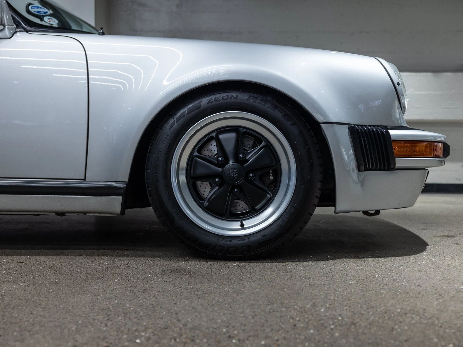 1989 Porsche 911 Speedster for sale, exterior, Silver Metallic