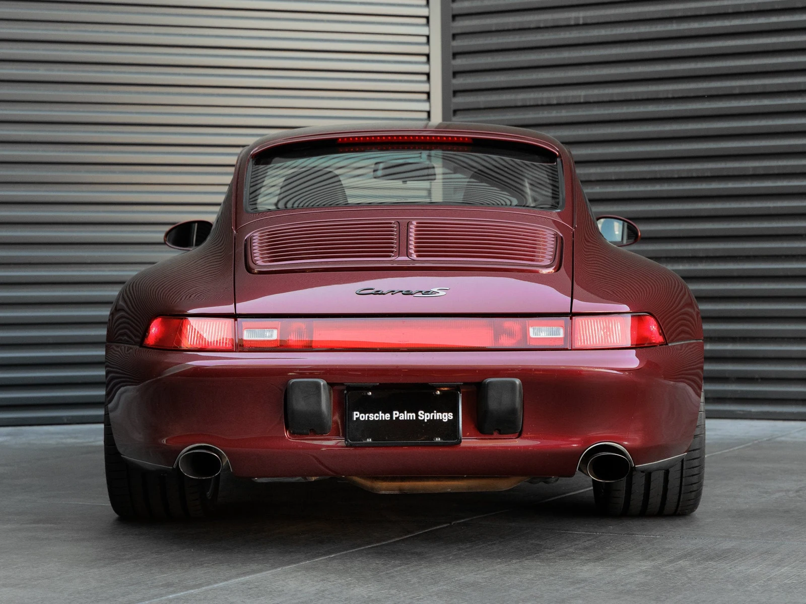 1997 Porsche 911 Carrera S for sale, exterior, Arena Red Metallic