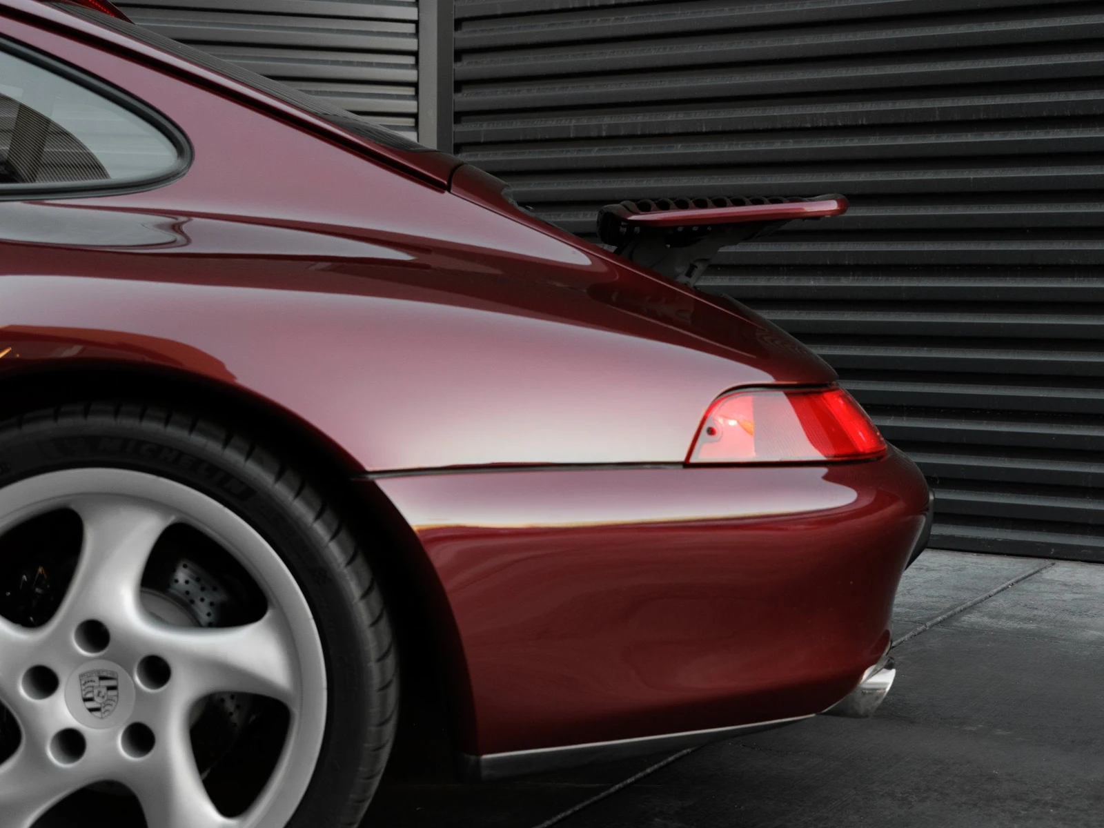 1997 Porsche 911 Carrera S for sale, exterior, Arena Red Metallic