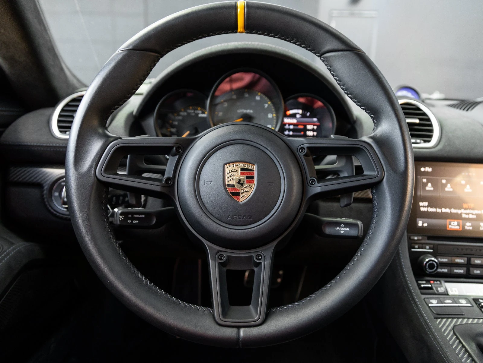 2023 Porsche 718 Cayman GT4 RS Weissach interior