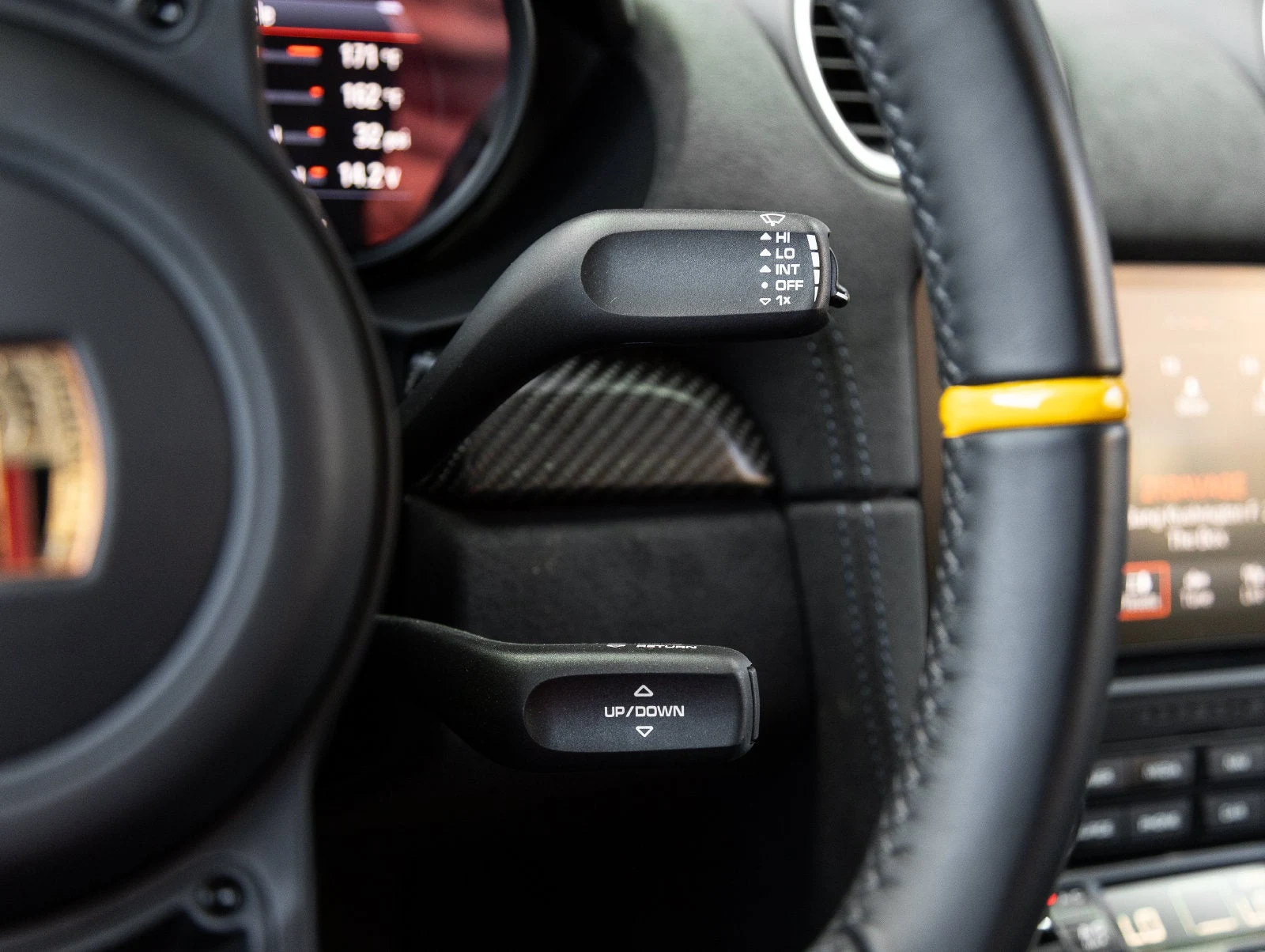 2023 Porsche 718 Cayman GT4 RS Weissach interior