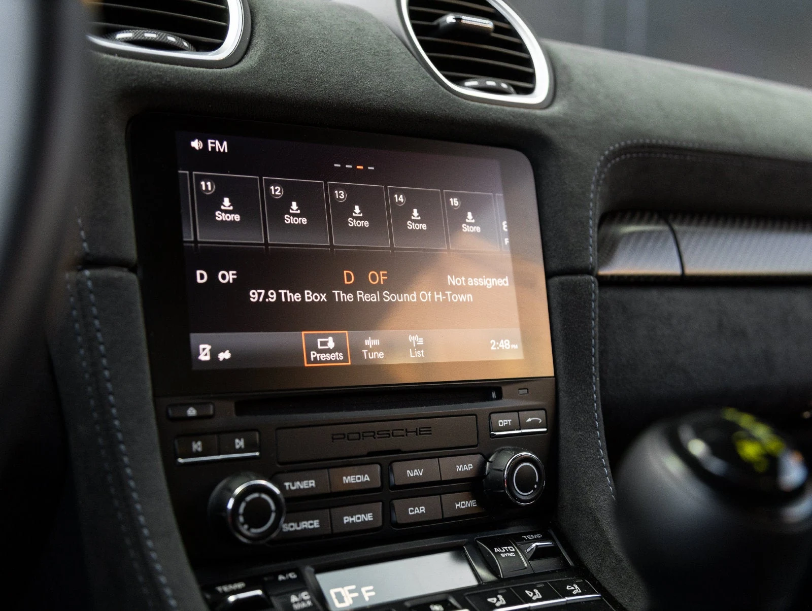 2023 Porsche 718 Cayman GT4 RS Weissach interior