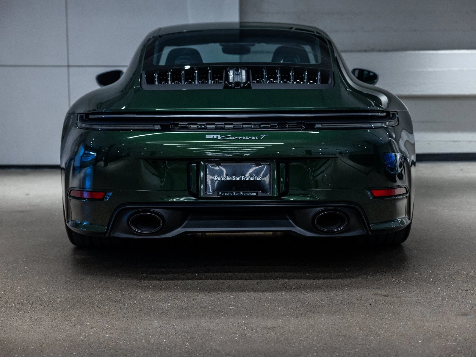 2026 Porsche 911 Carrera T for sale, exterior, Oak Green Metallic Neo