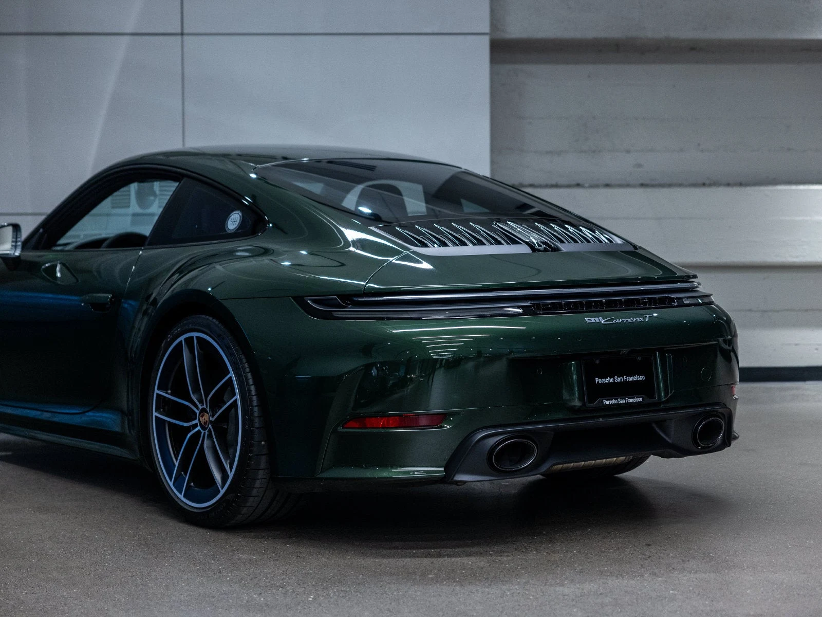 2026 Porsche 911 Carrera T for sale, exterior, Oak Green Metallic Neo