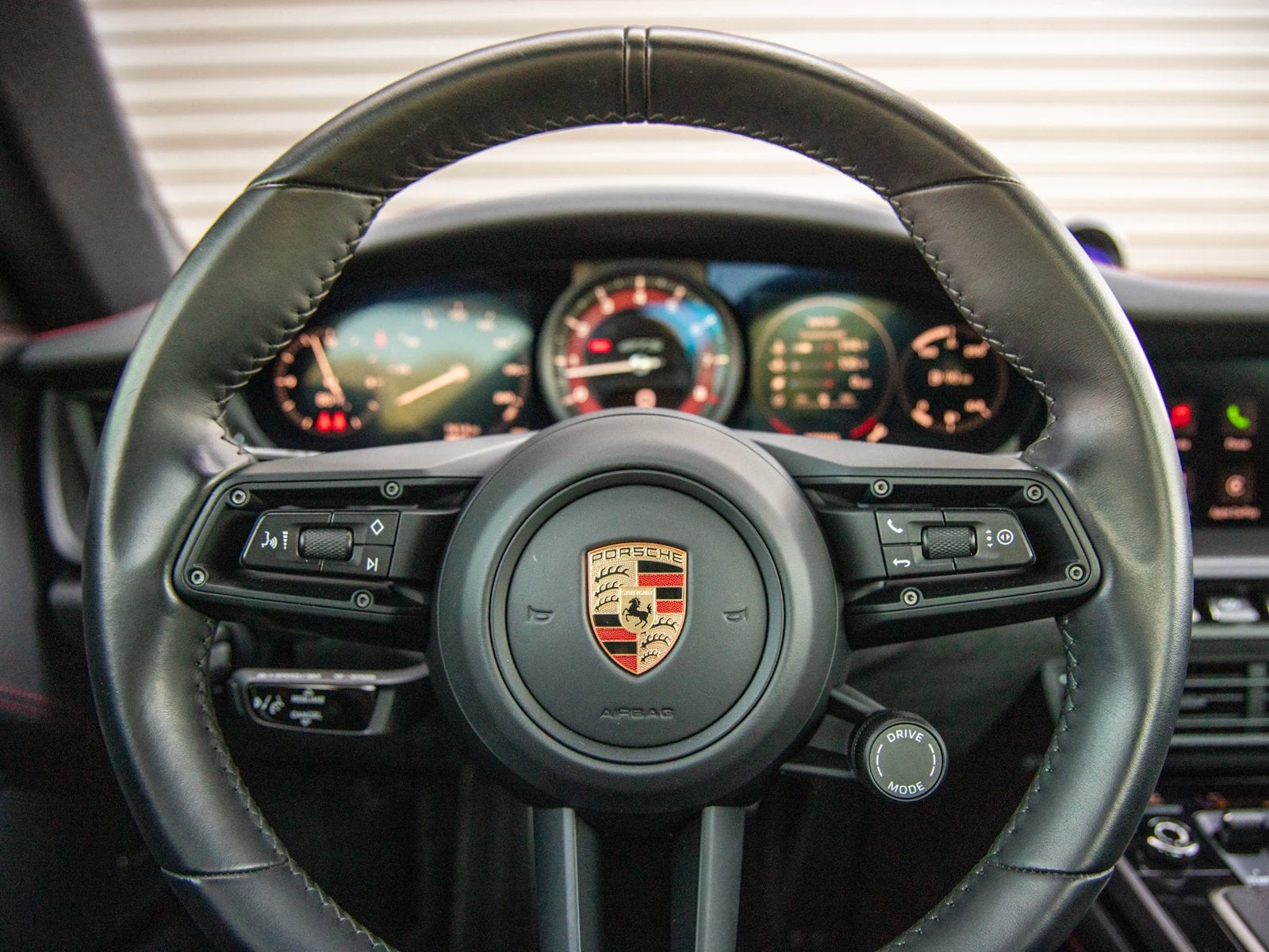 2024 Porsche 911 Carrera GTS Manual interior, Black / Carmine Red GTS interior