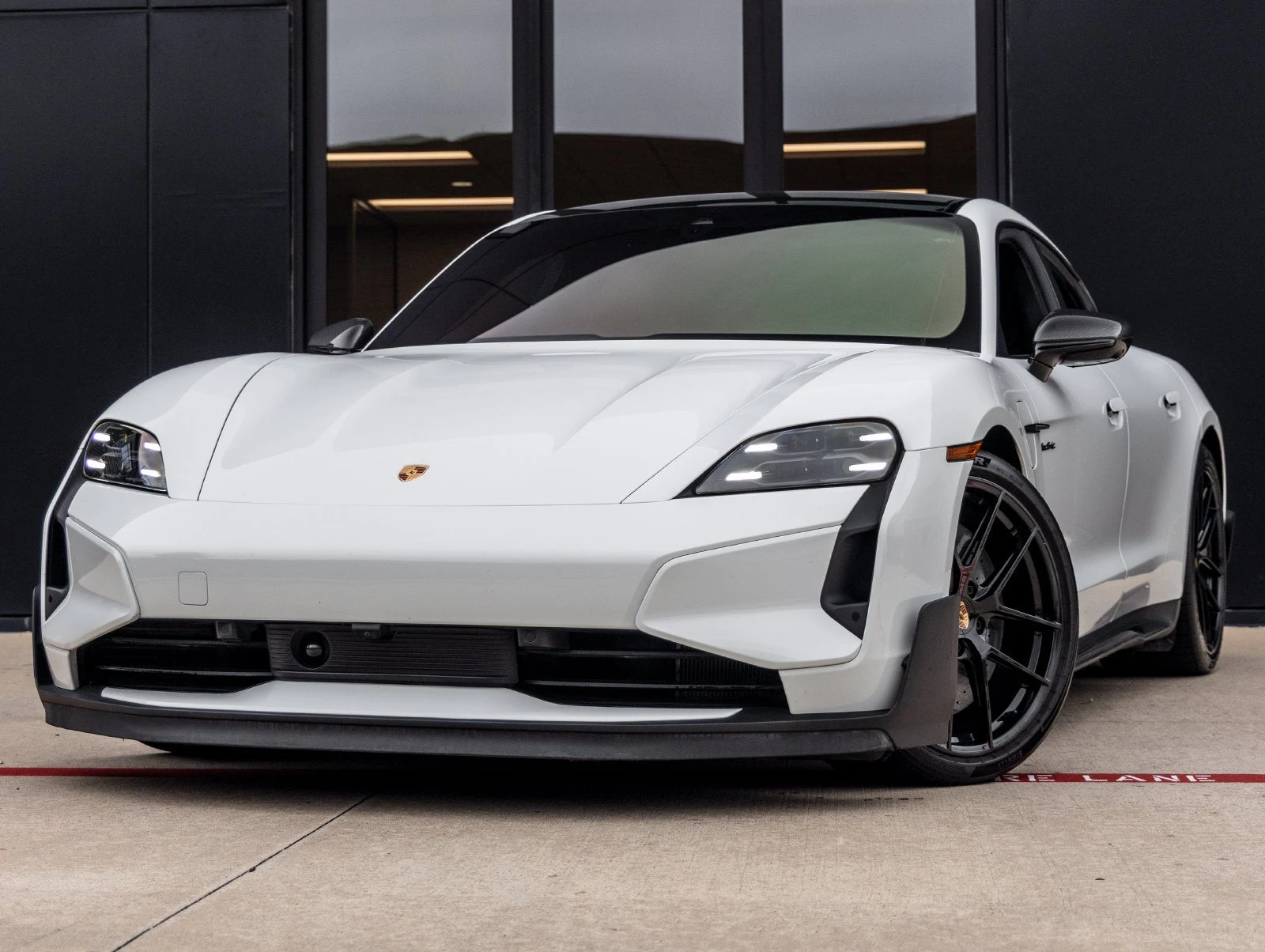 2025 Porsche Taycan Turbo GT for sale, exterior, White