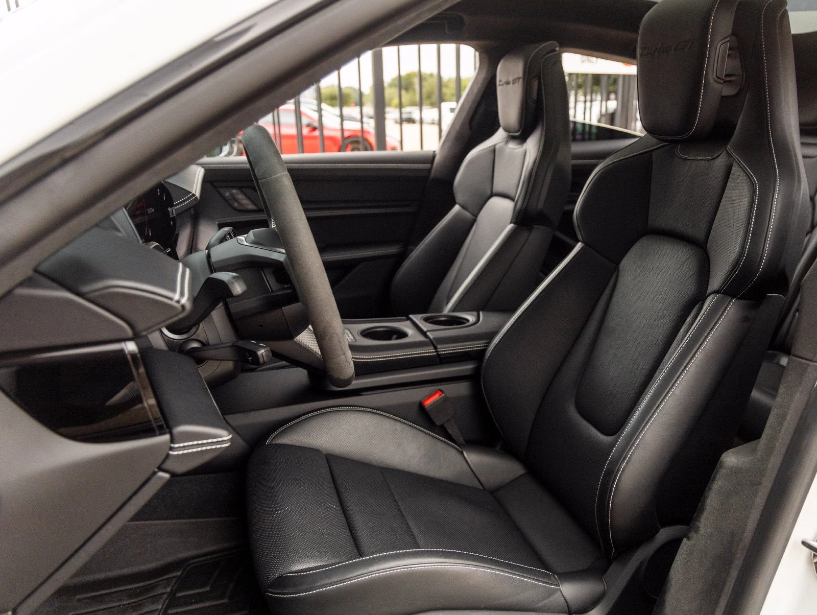 2025 Porsche Taycan Turbo GT interior, seats