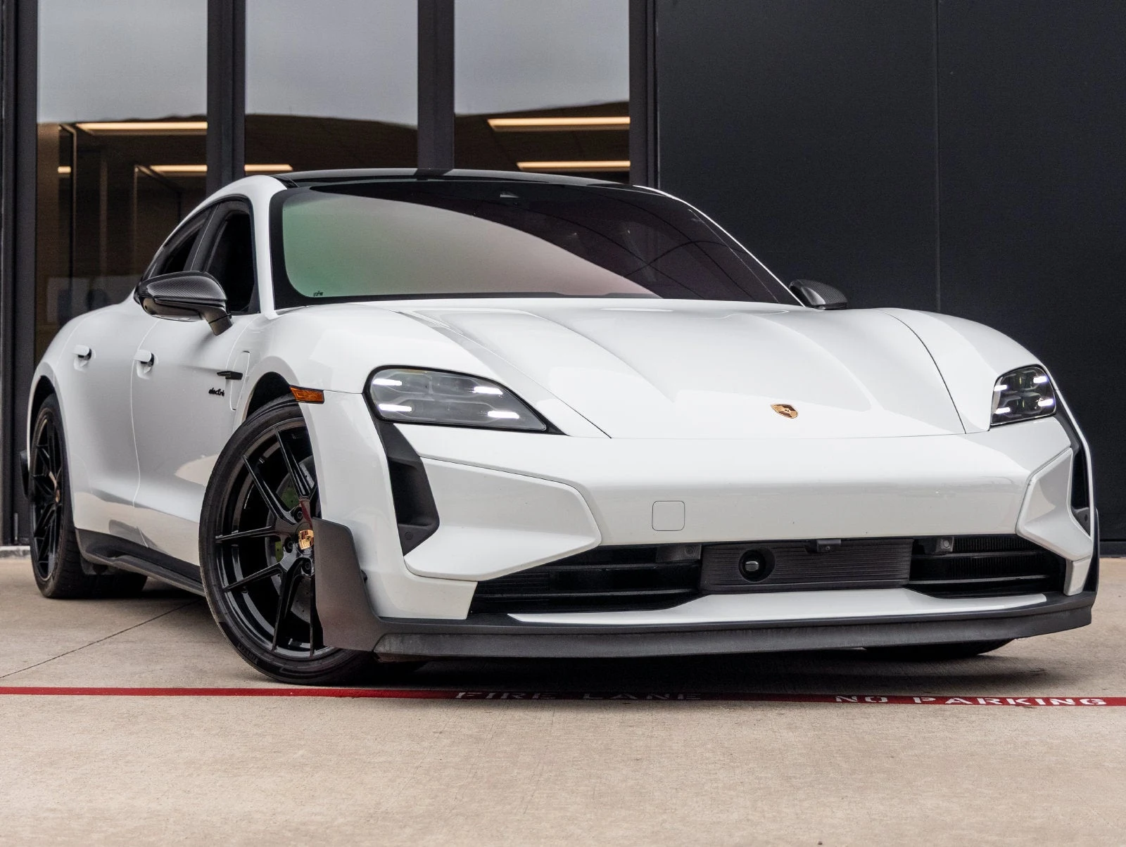 2025 Porsche Taycan Turbo GT for sale, exterior, White