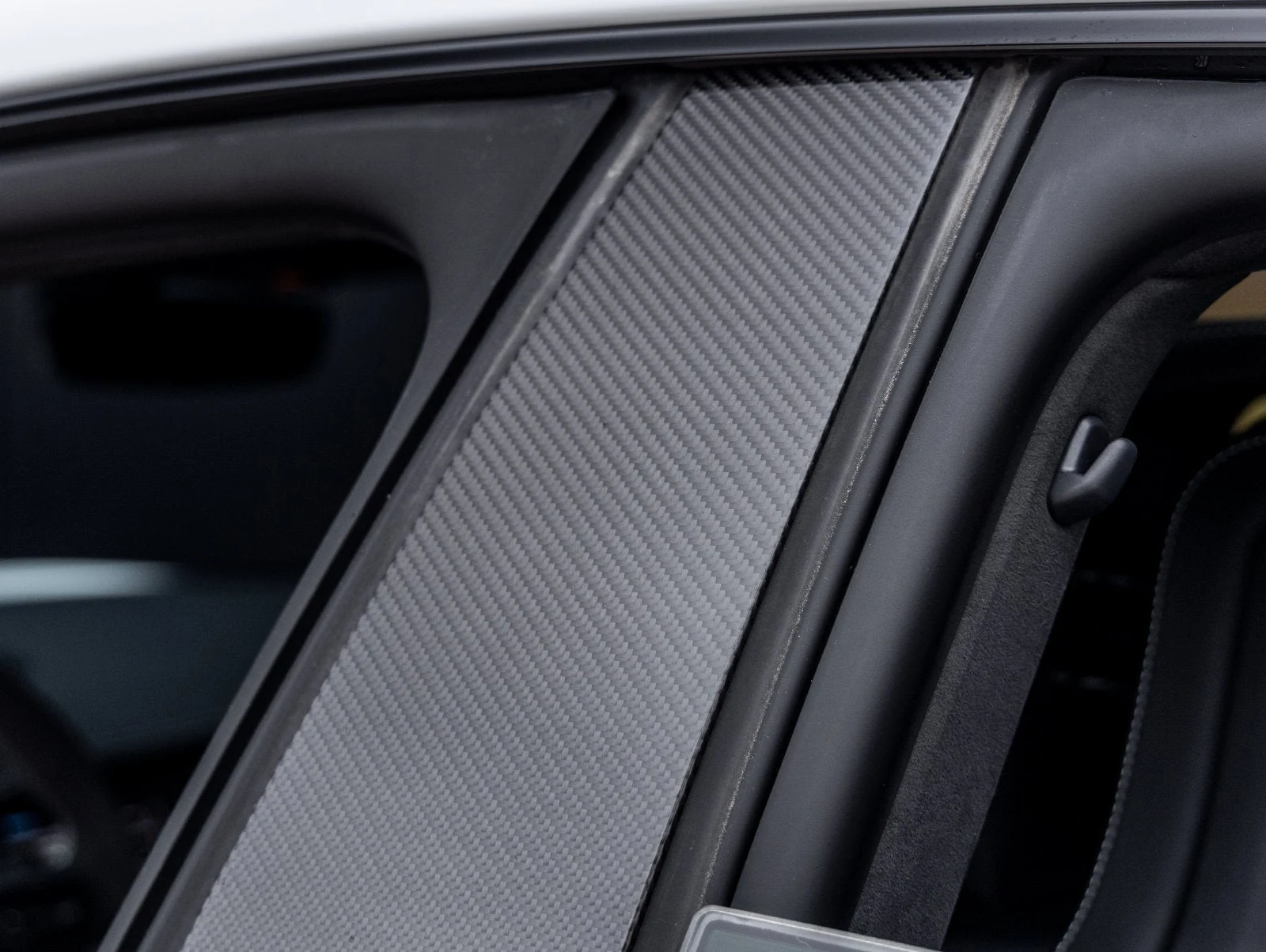 2025 Porsche Taycan Turbo GT interior, door panel