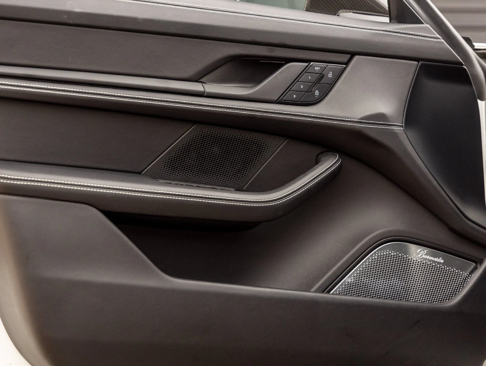 2025 Porsche Taycan Turbo GT interior, door panel