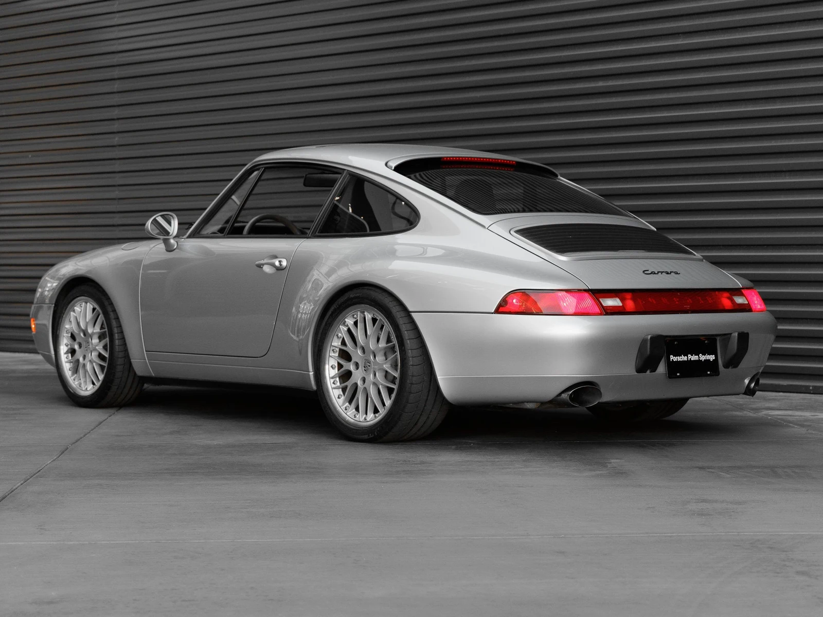 1996 Porsche 911 Carrera Coupe for sale, exterior, Polar Silver Metallic