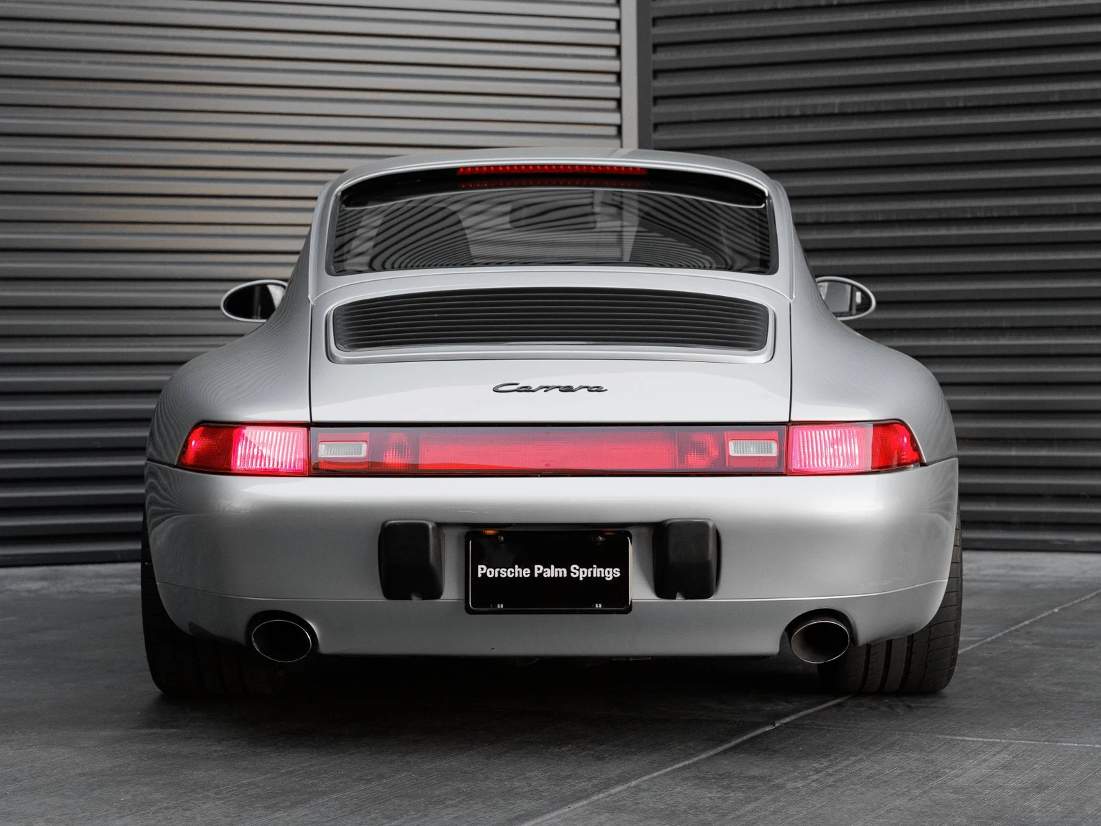 1996 Porsche 911 Carrera Coupe for sale, exterior, Polar Silver Metallic