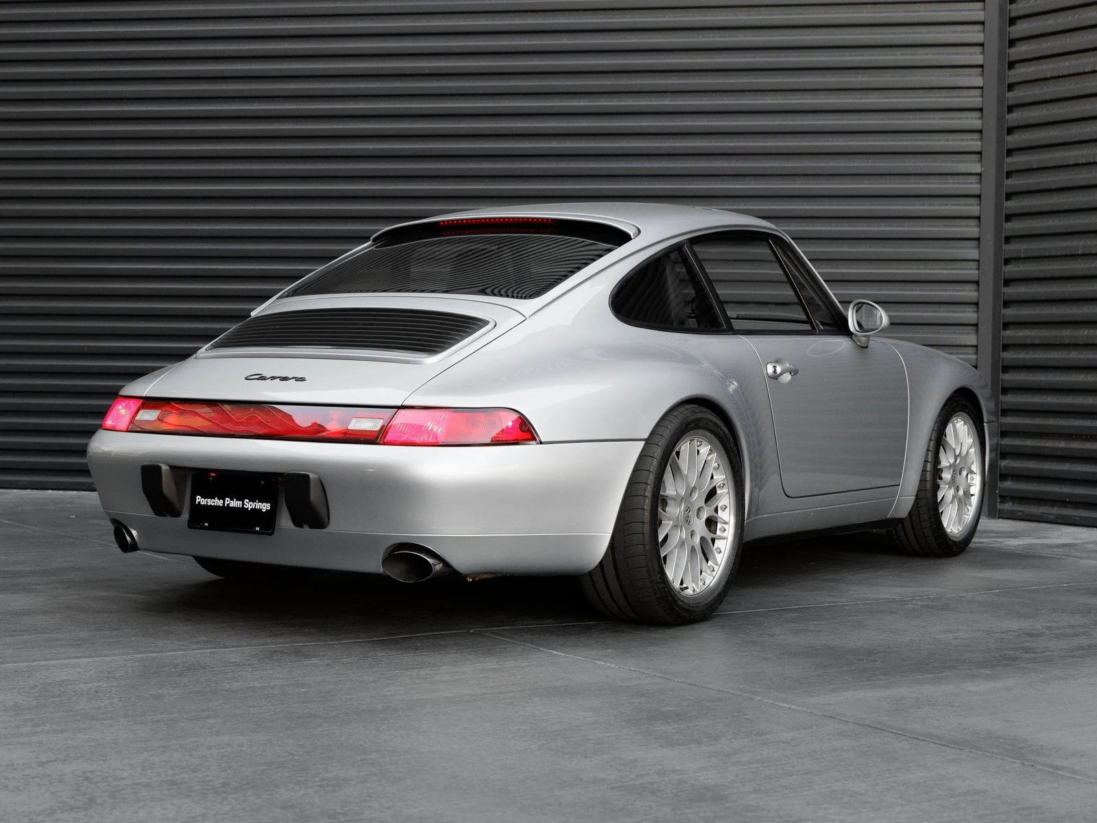 1996 Porsche 911 Carrera Coupe for sale, exterior, Polar Silver Metallic