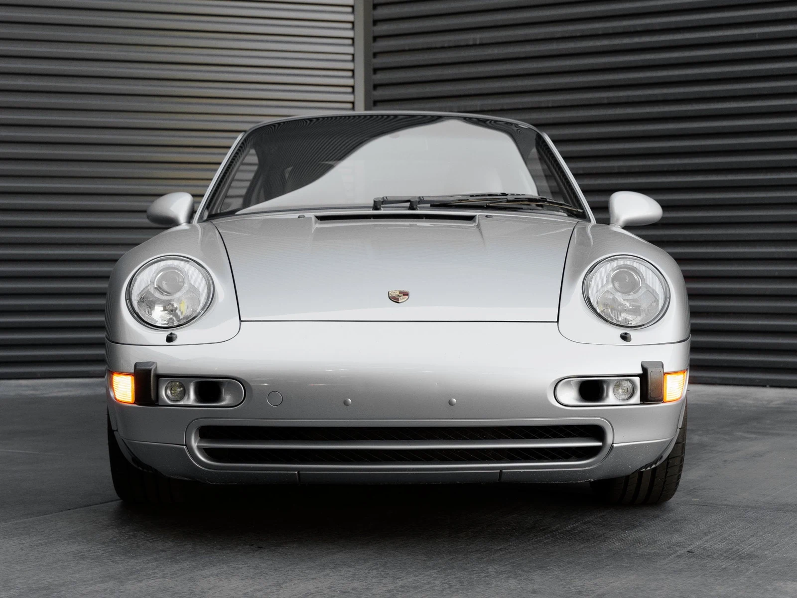 1996 Porsche 911 Carrera Coupe for sale, exterior, Polar Silver Metallic