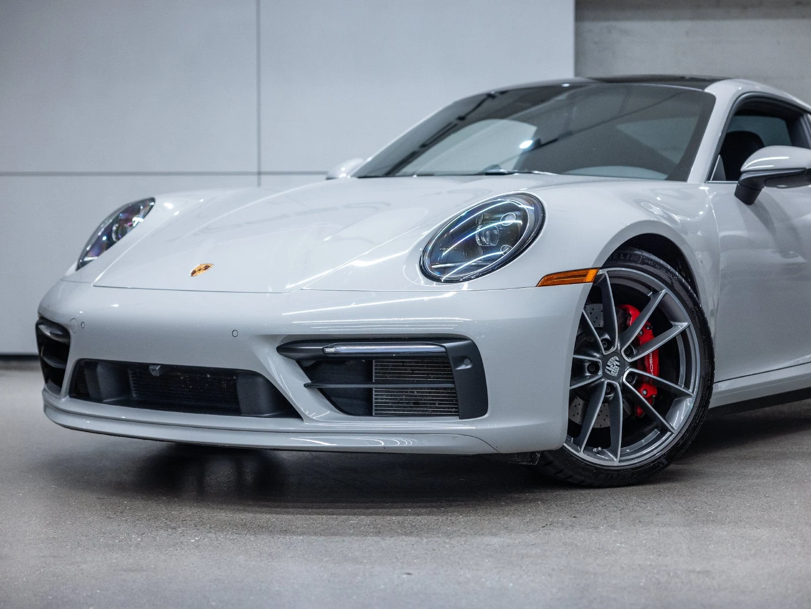2023 Porsche 911 Carrera 4S for sale, exterior, Chalk