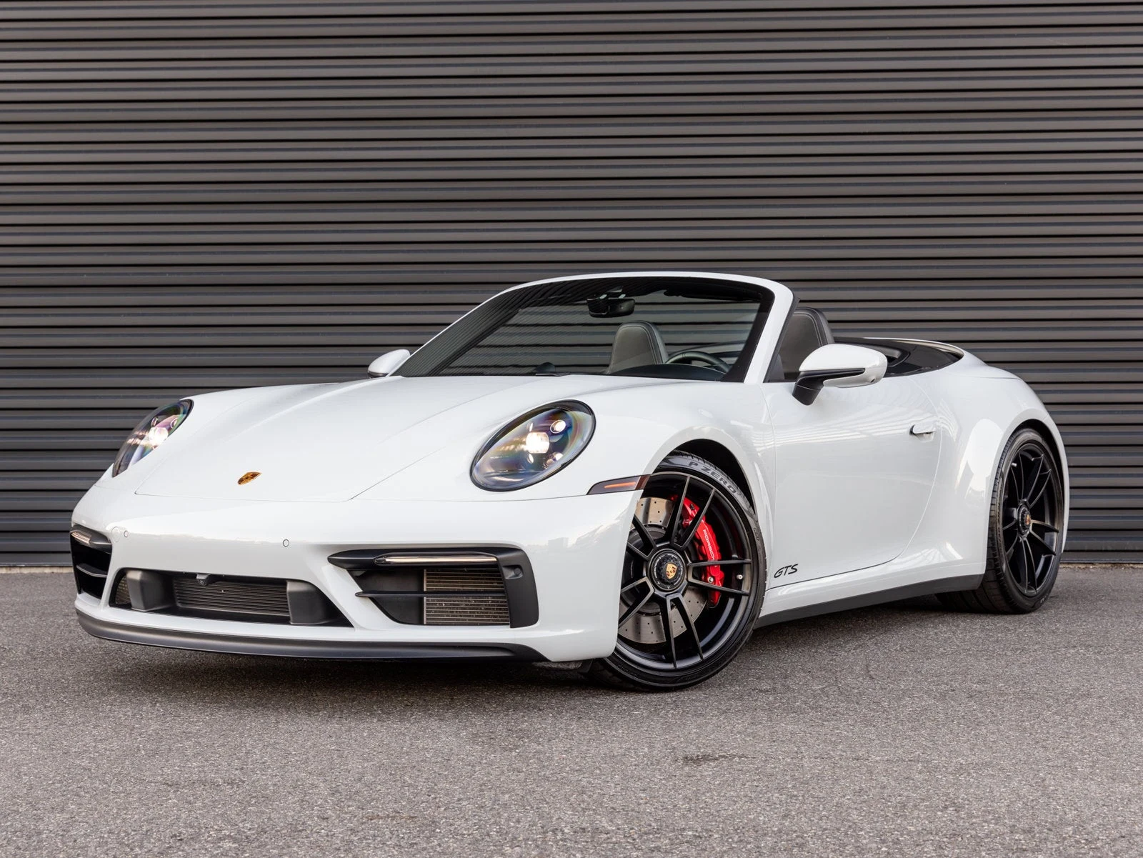 2022 Porsche 911 Carrera GTS Cabriolet for sale, exterior, Carrara White Metallic