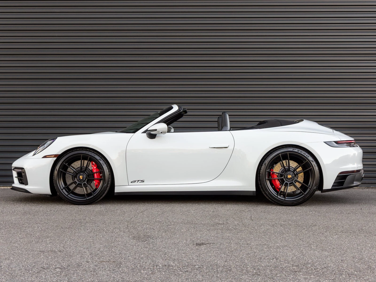2022 Porsche 911 Carrera GTS Cabriolet for sale, exterior, Carrara White Metallic