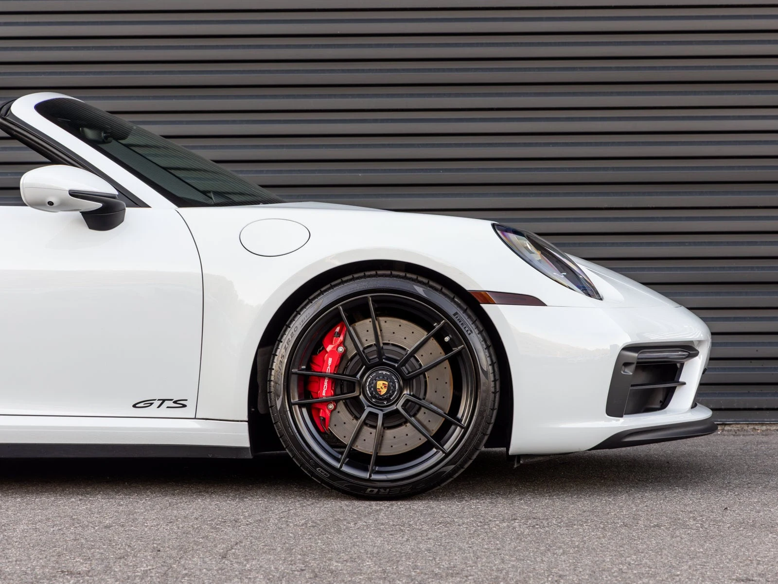 2022 Porsche 911 Carrera GTS Cabriolet for sale, exterior, Carrara White Metallic