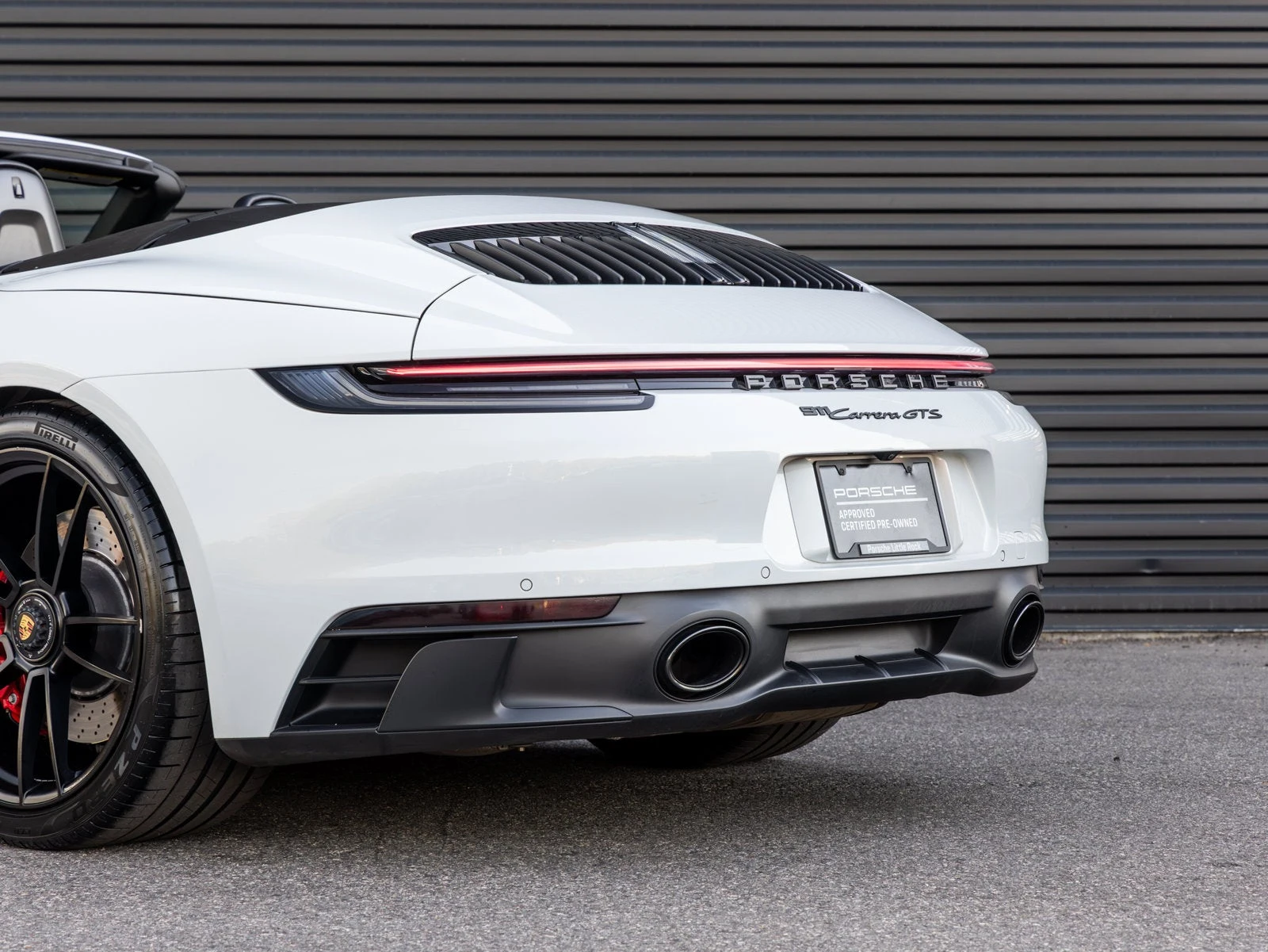 2022 Porsche 911 Carrera GTS Cabriolet for sale, exterior, Carrara White Metallic