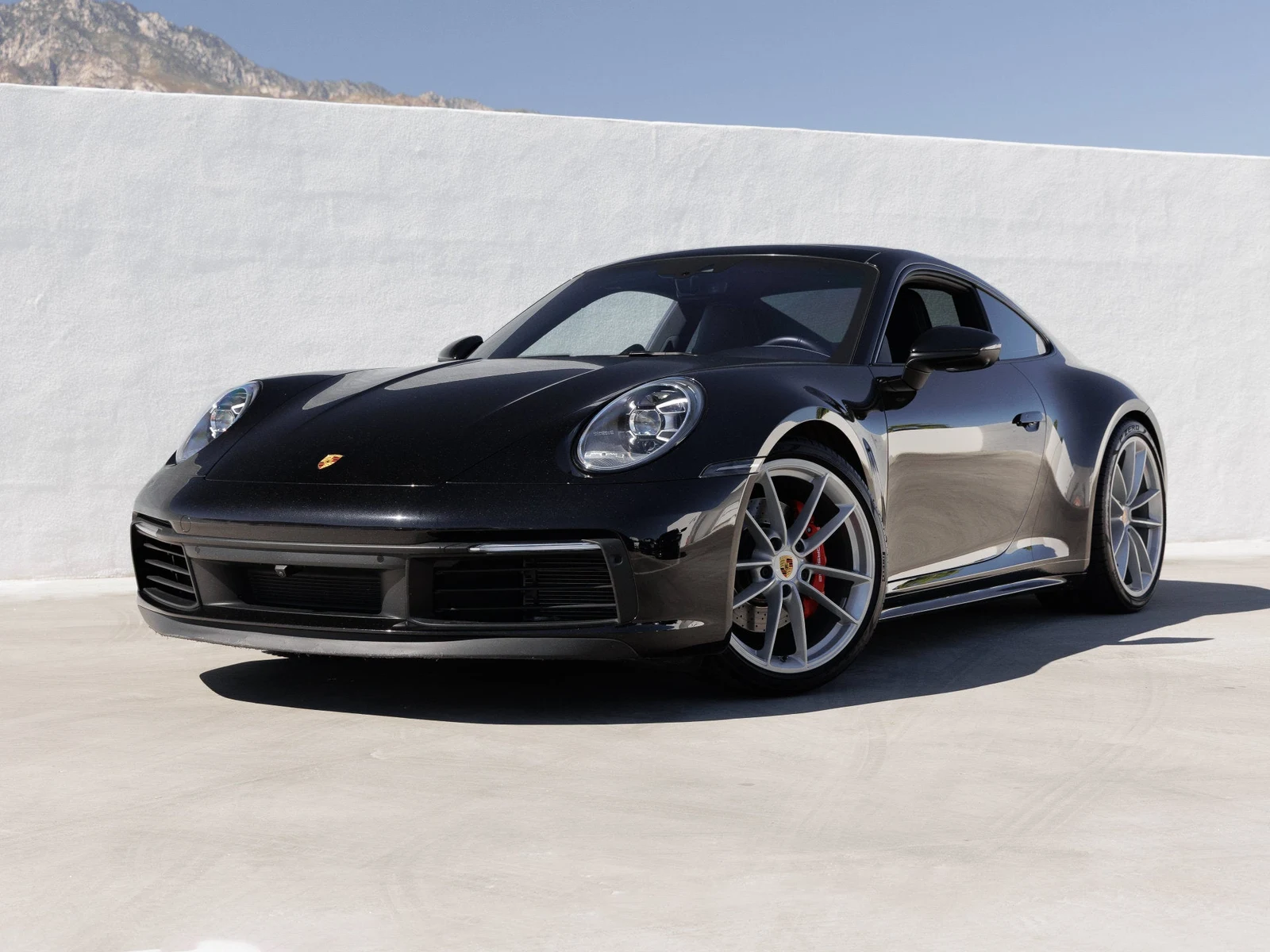 2022 Porsche 911 Carrera S for sale, exterior, Jet Black Metallic