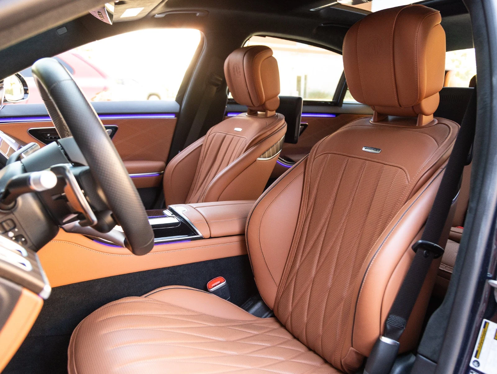 2024 Mercedes-AMG S 63 E PERFORMANCE interior, seats