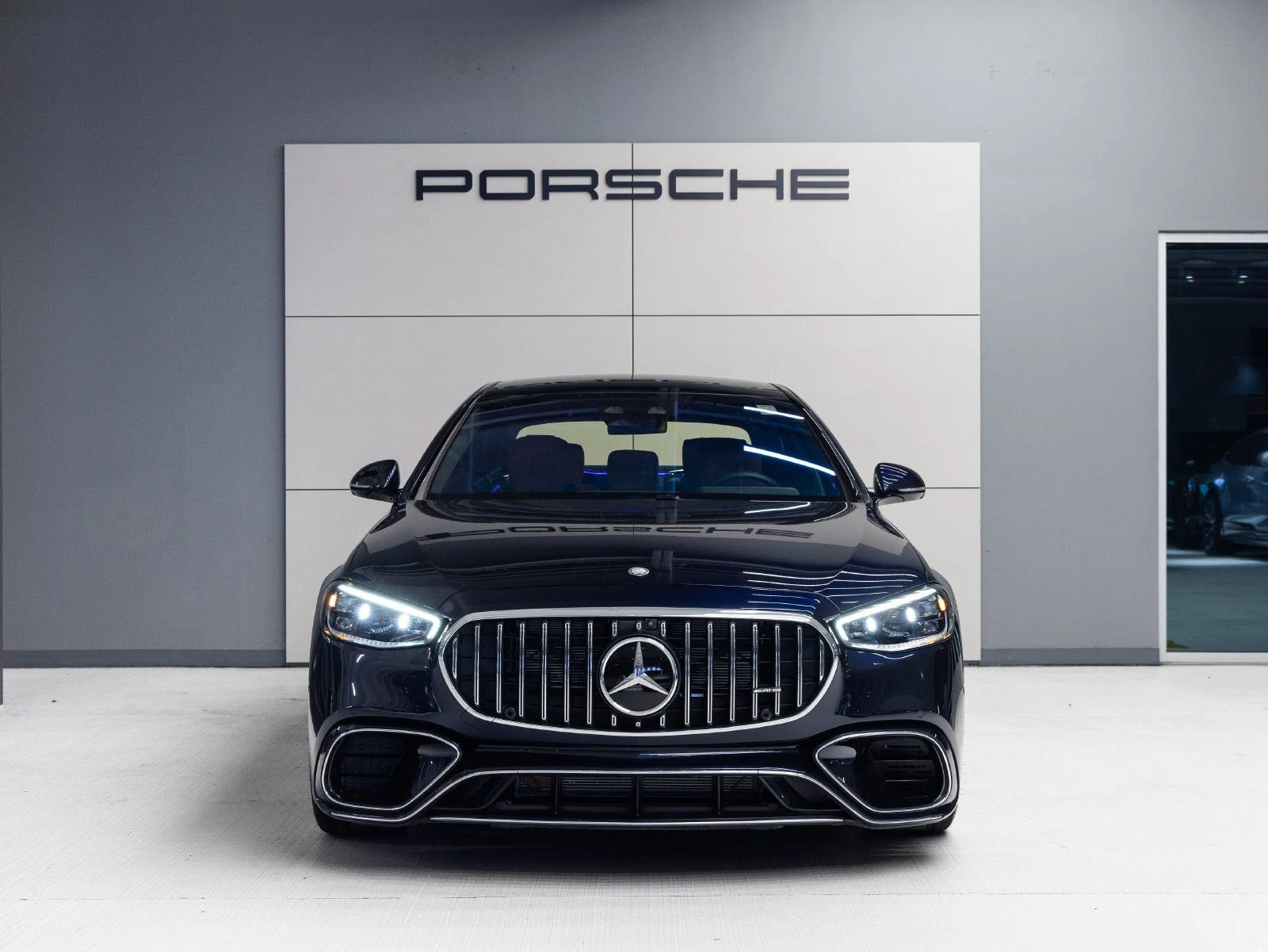 2024 Mercedes-AMG S 63 E PERFORMANCE for sale, exterior, Nautical Blue Metallic