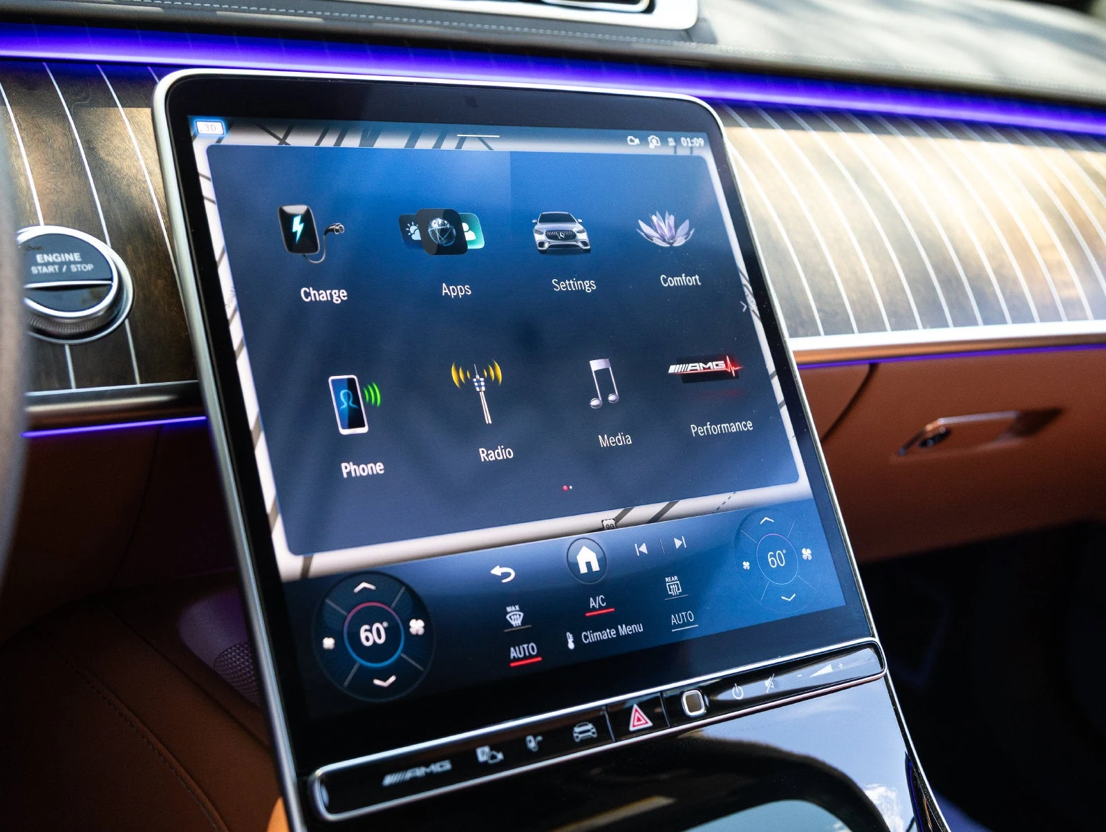 2024 Mercedes-AMG S 63 E PERFORMANCE interior