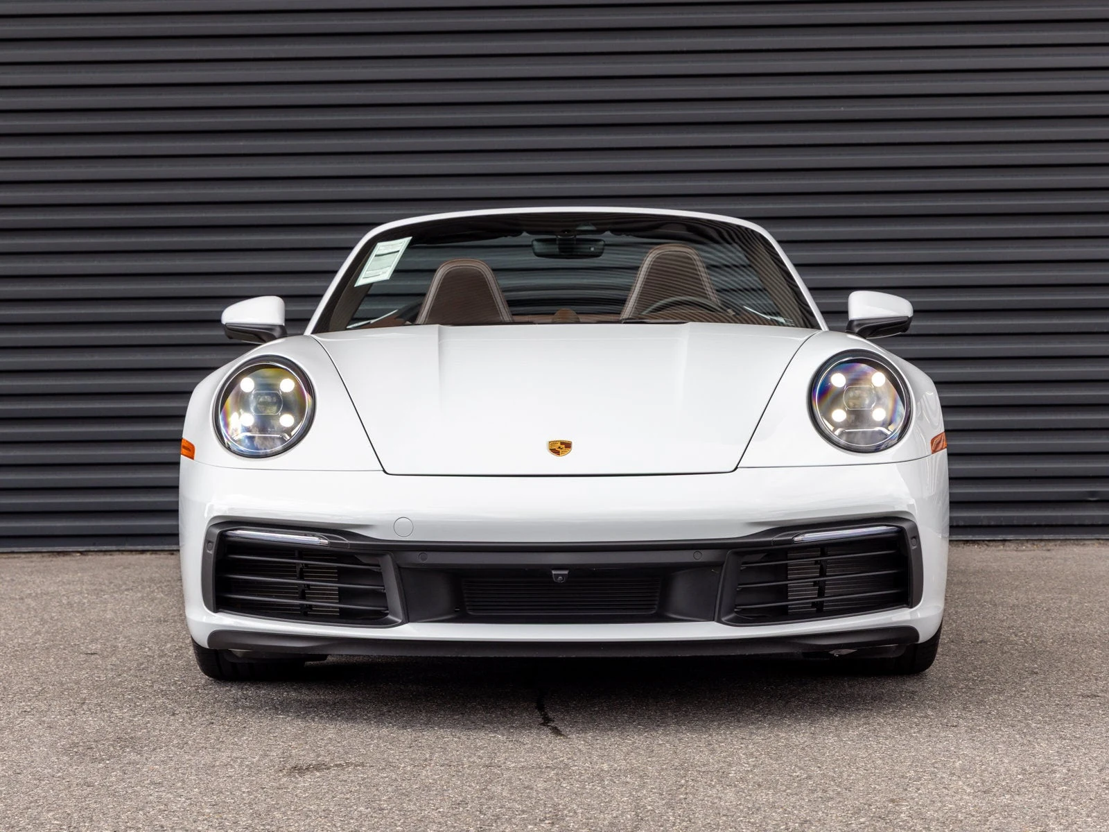 2021 Porsche 911 Carrera 4S Cabriolet for sale, exterior, Carrara White Metallic