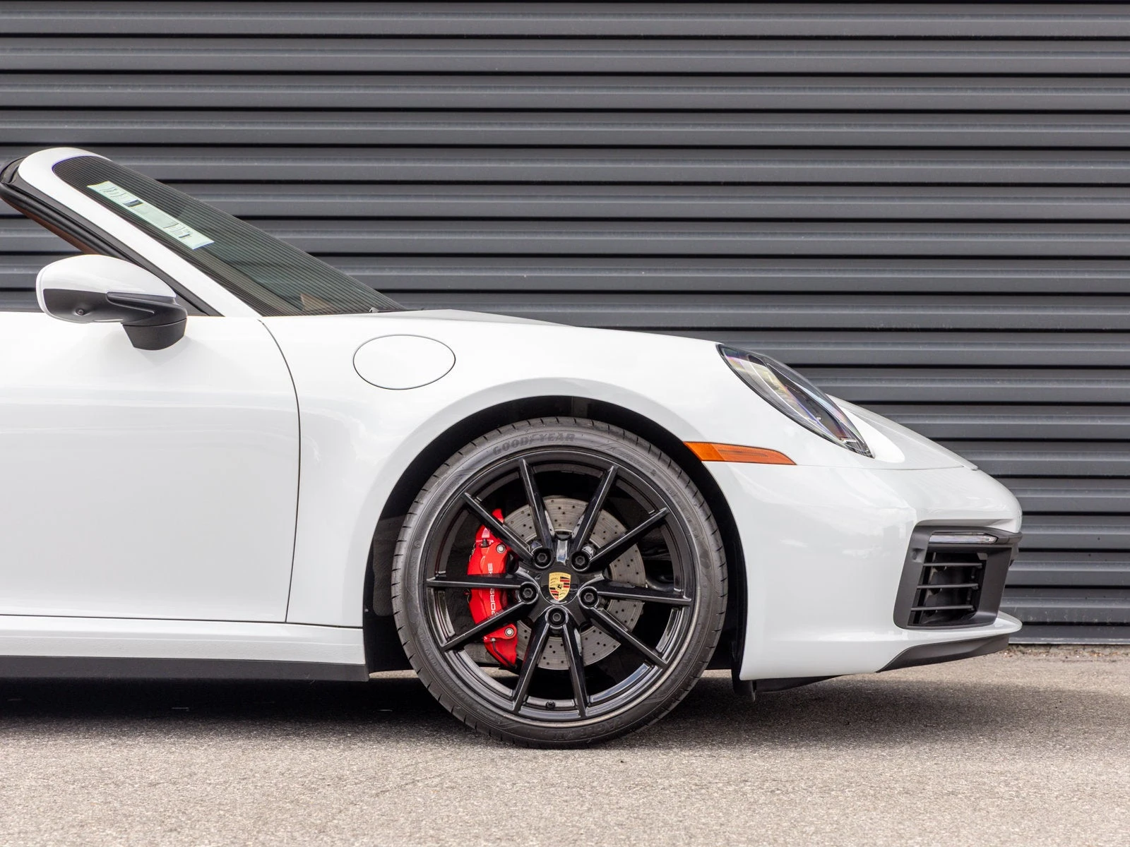 2021 Porsche 911 Carrera 4S Cabriolet for sale, exterior, Carrara White Metallic
