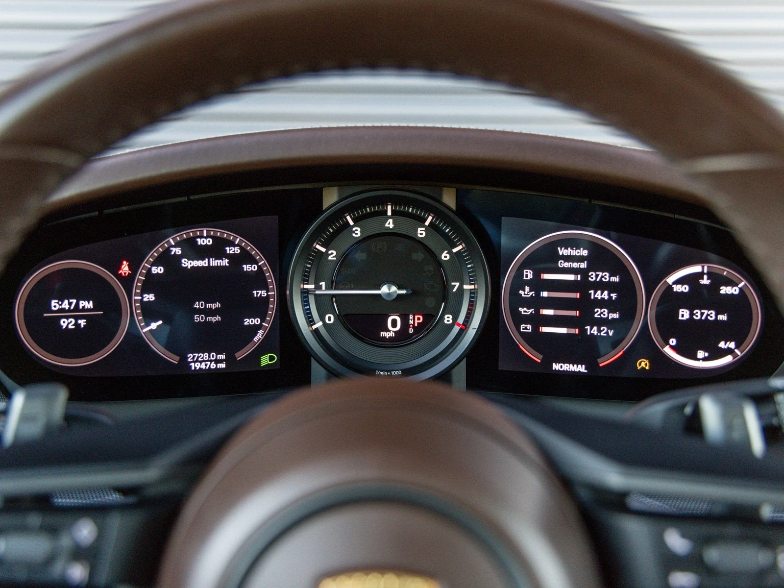 2021 Porsche 911 Carrera 4S Cabriolet interior