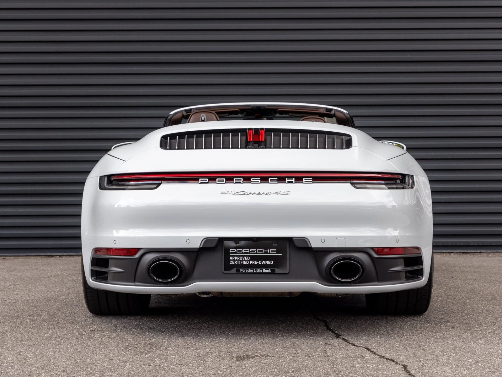 2021 Porsche 911 Carrera 4S Cabriolet for sale, exterior, Carrara White Metallic