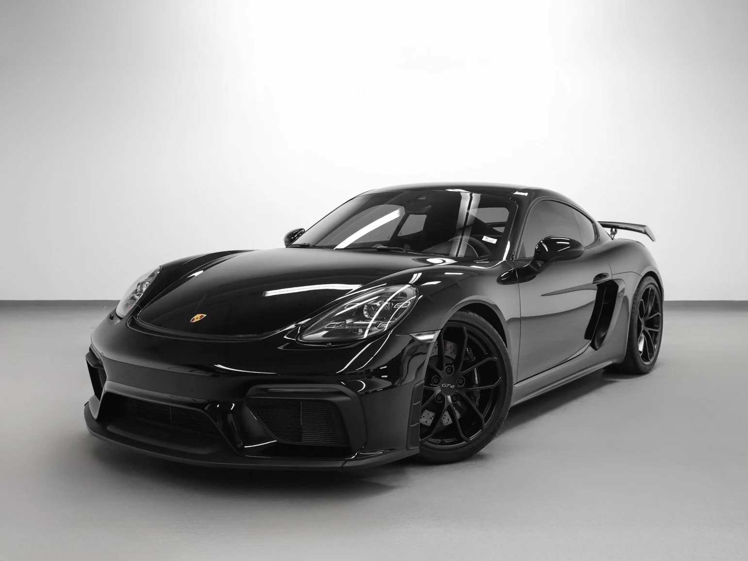 2021 Porsche 718 Cayman GT4 Manual for sale, exterior, Black