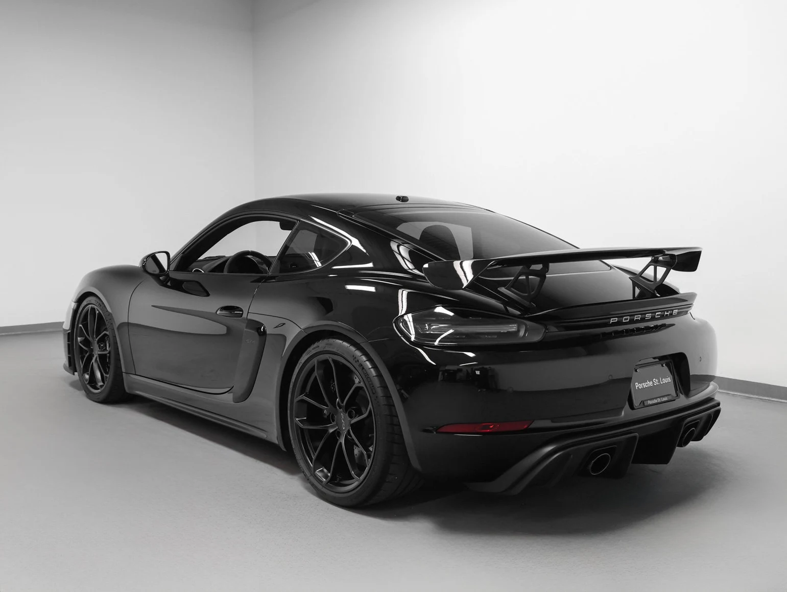 2021 Porsche 718 Cayman GT4 Manual for sale, exterior, Black