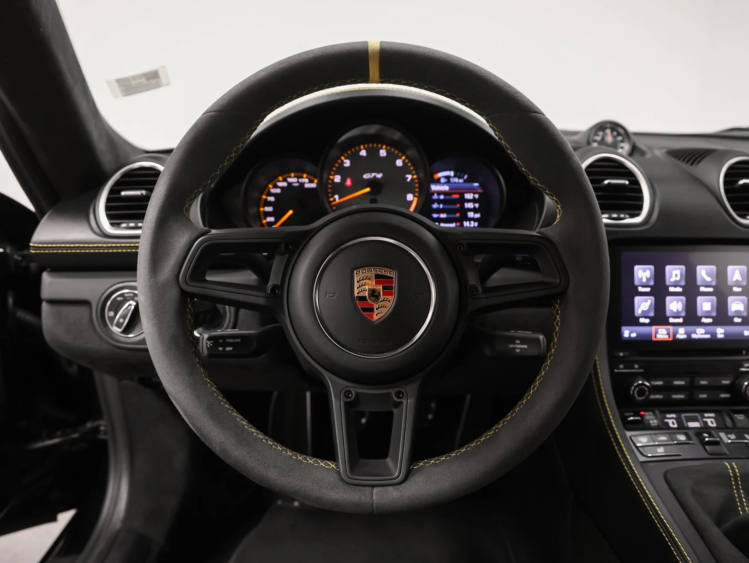 2021 Porsche 718 Cayman GT4 Manual interior