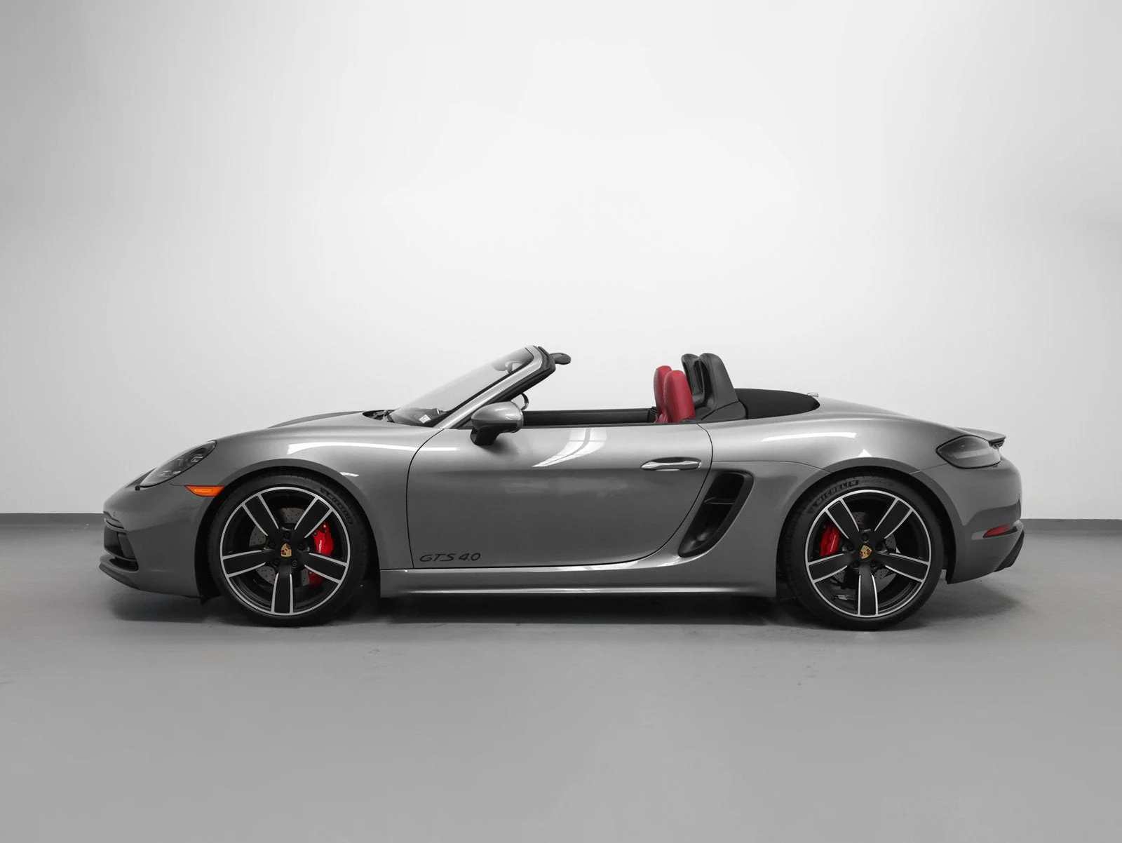 2025 Porsche 718 Boxster GTS 4.0 Manual for sale, exterior, Vanadium Grey Metallic