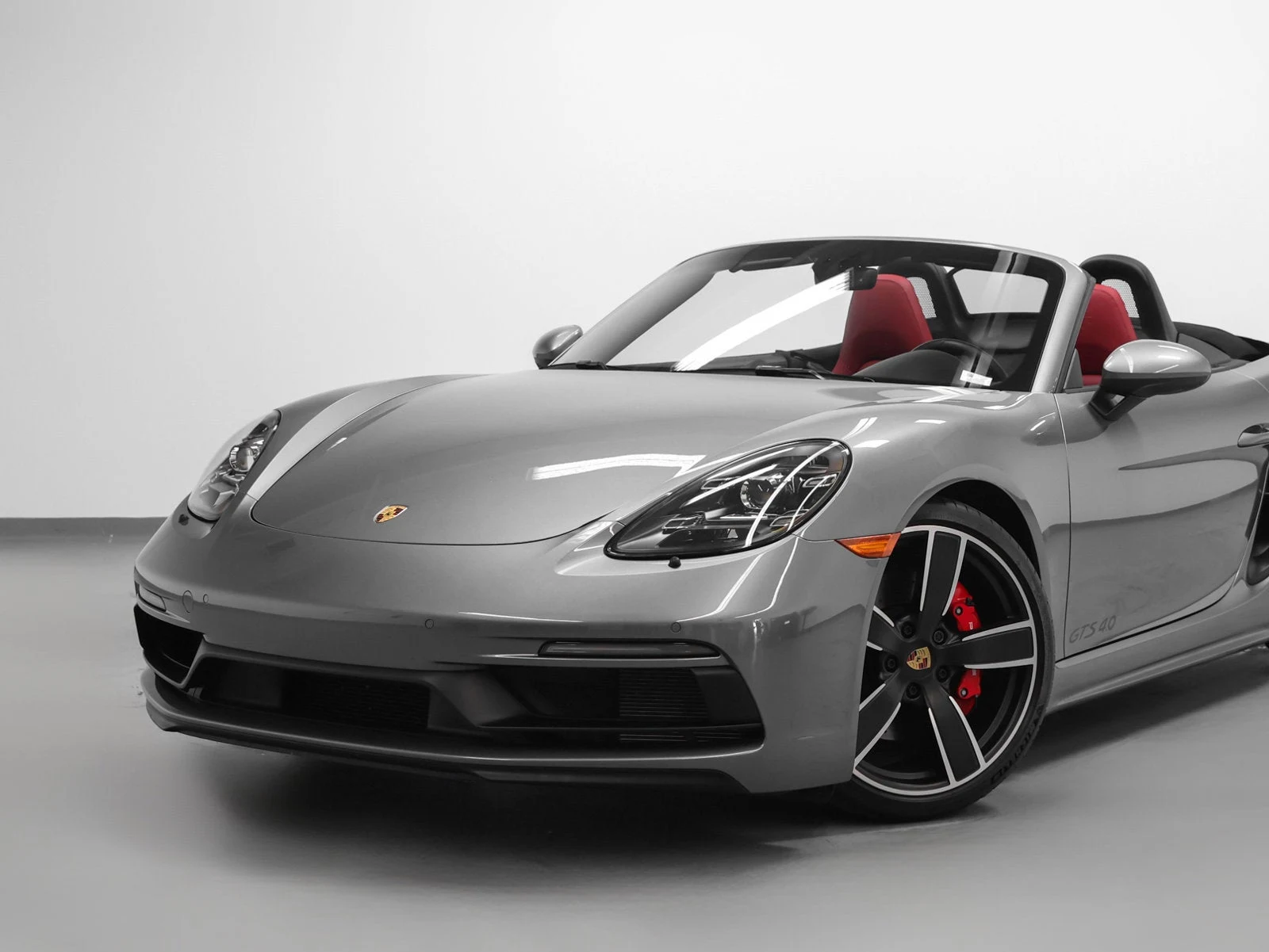 2025 Porsche 718 Boxster GTS 4.0 Manual for sale, exterior, Vanadium Grey Metallic