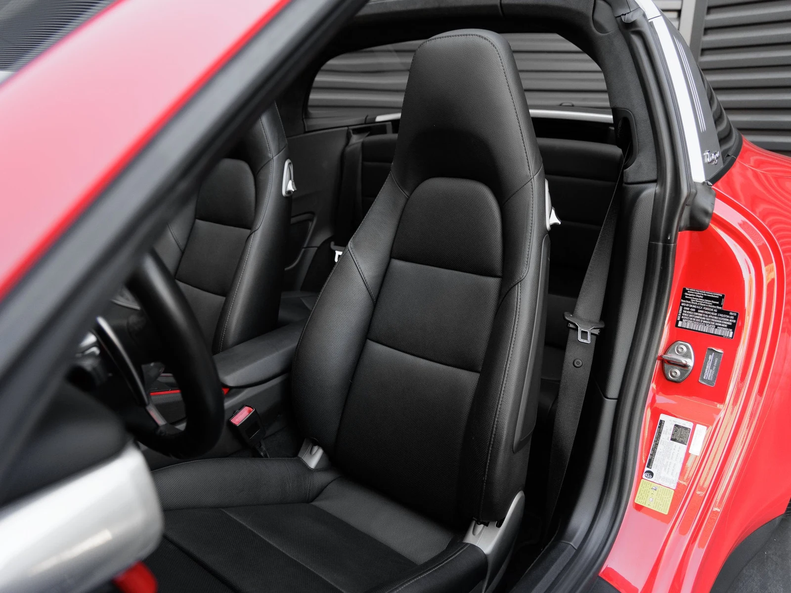 2016 Porsche 911 Targa 4S interior, seats