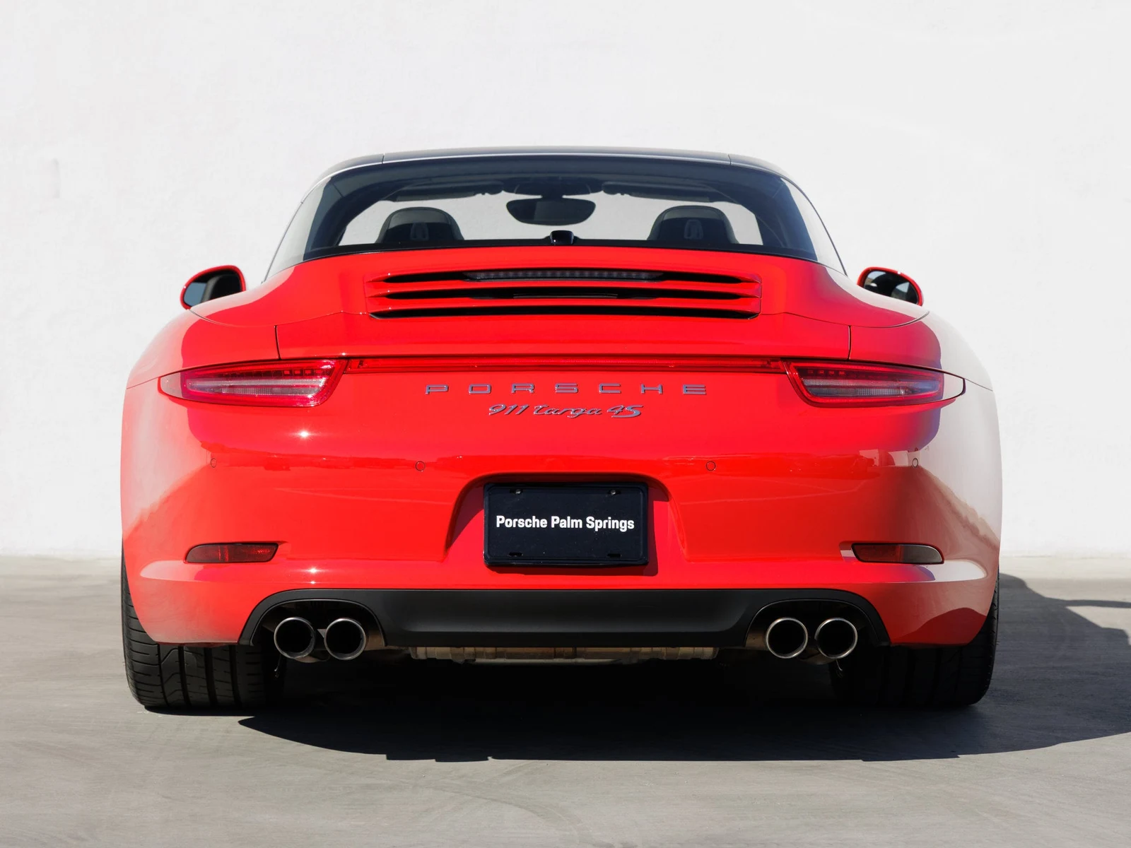 2016 Porsche 911 Targa 4S for sale, exterior, Guards Red