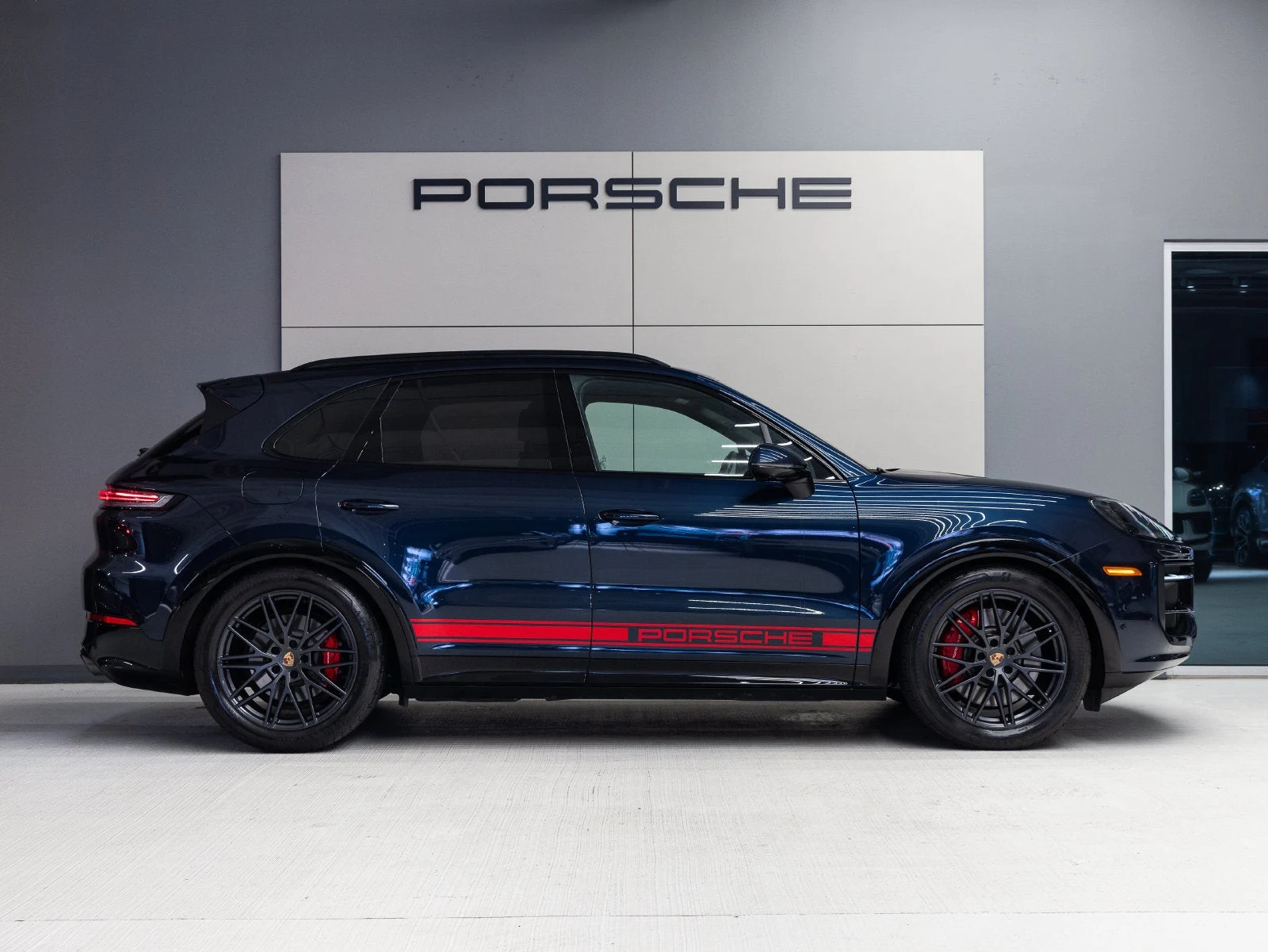 2025 Porsche Cayenne GTS for sale, exterior, Algarve Blue Metallic