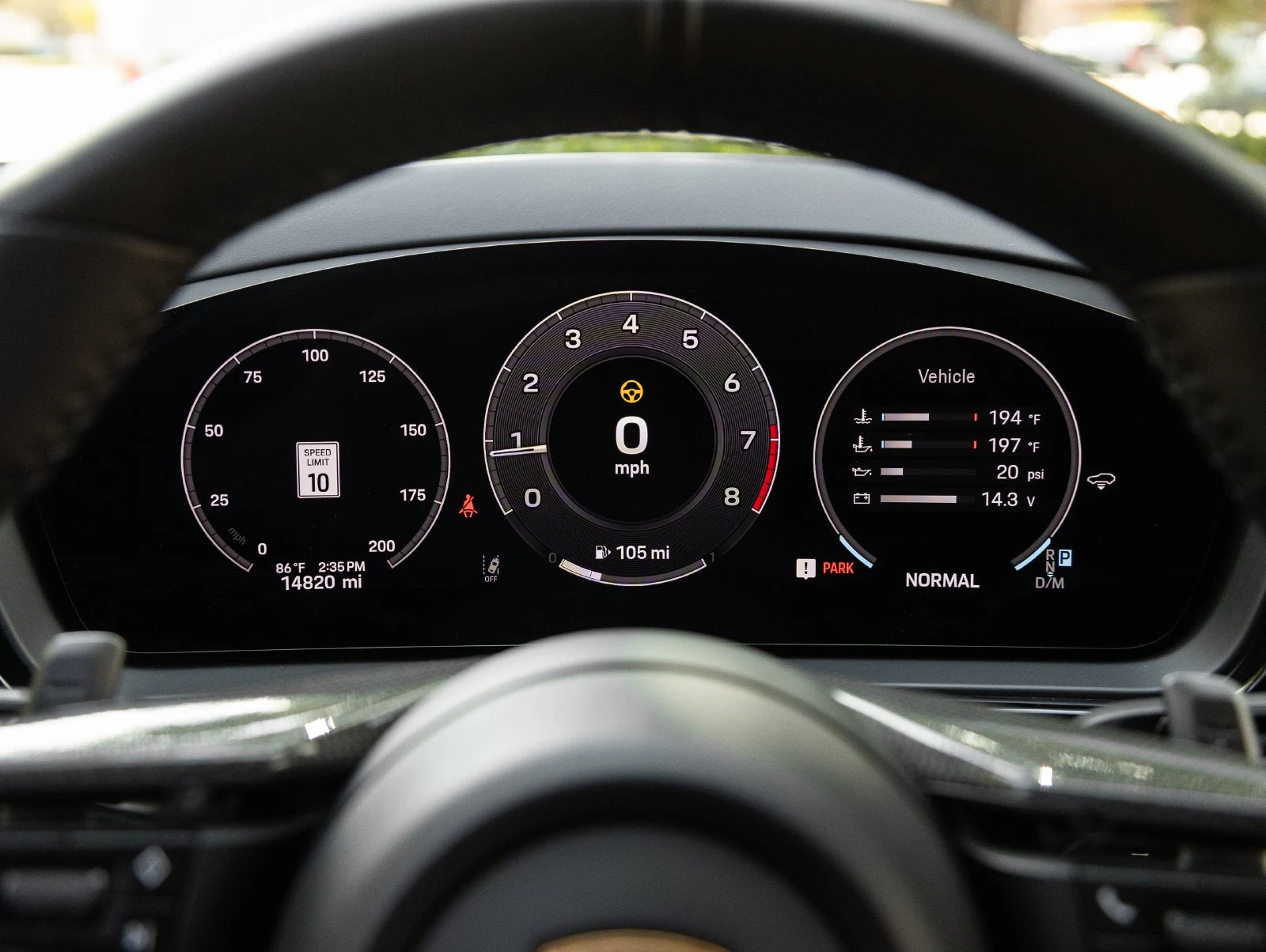 2025 Porsche Cayenne GTS interior, Black / Mojave Beige leather