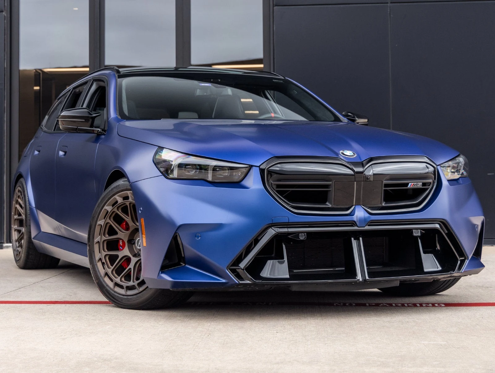 2026 BMW M5 Touring for sale, exterior, Marina Bay Blue Metallic