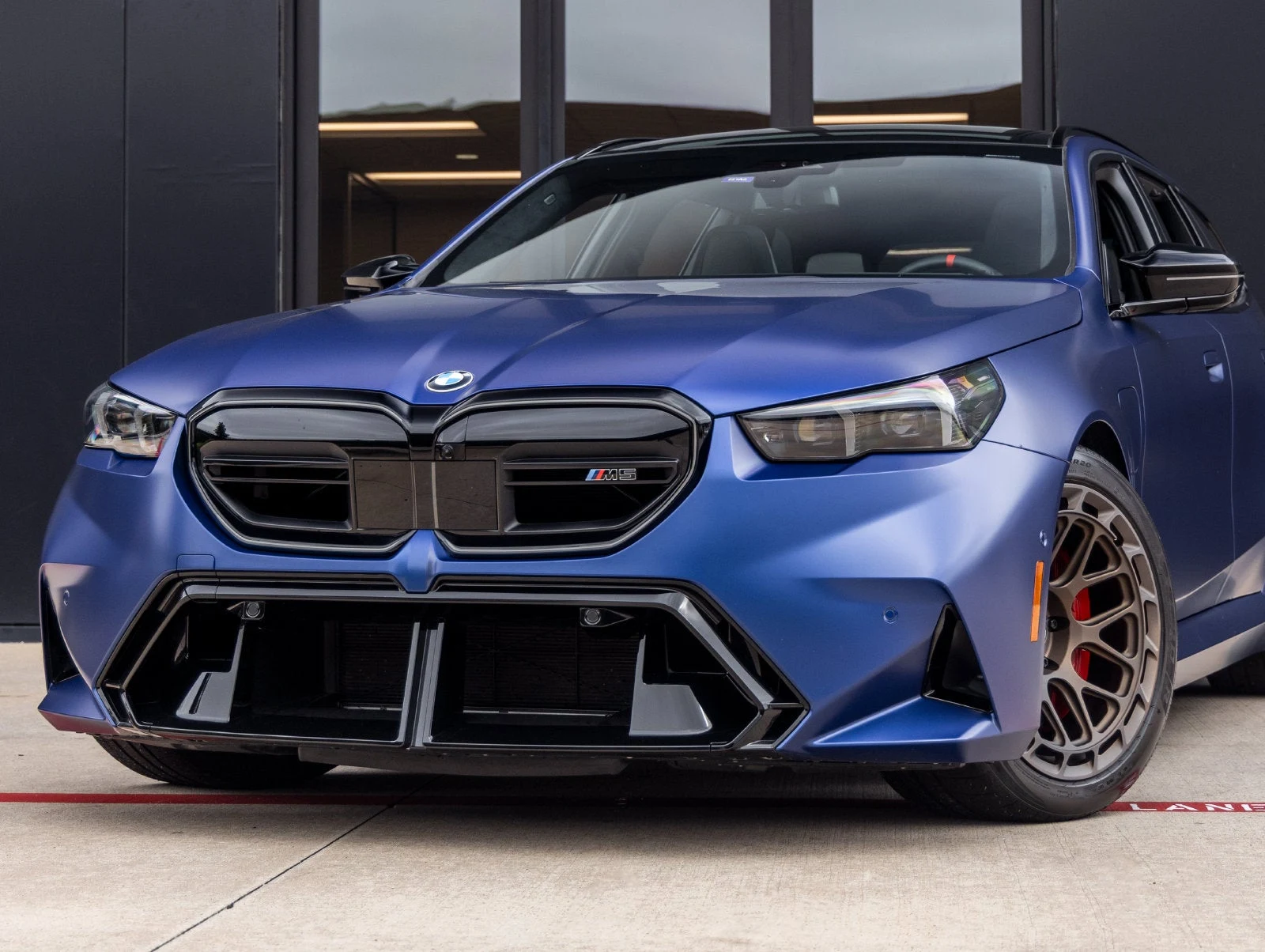 2026 BMW M5 Touring for sale, exterior, Marina Bay Blue Metallic