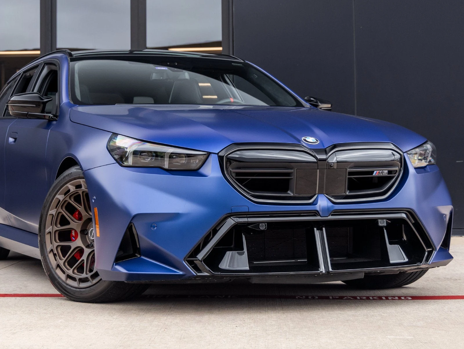 2026 BMW M5 Touring for sale, exterior, Marina Bay Blue Metallic