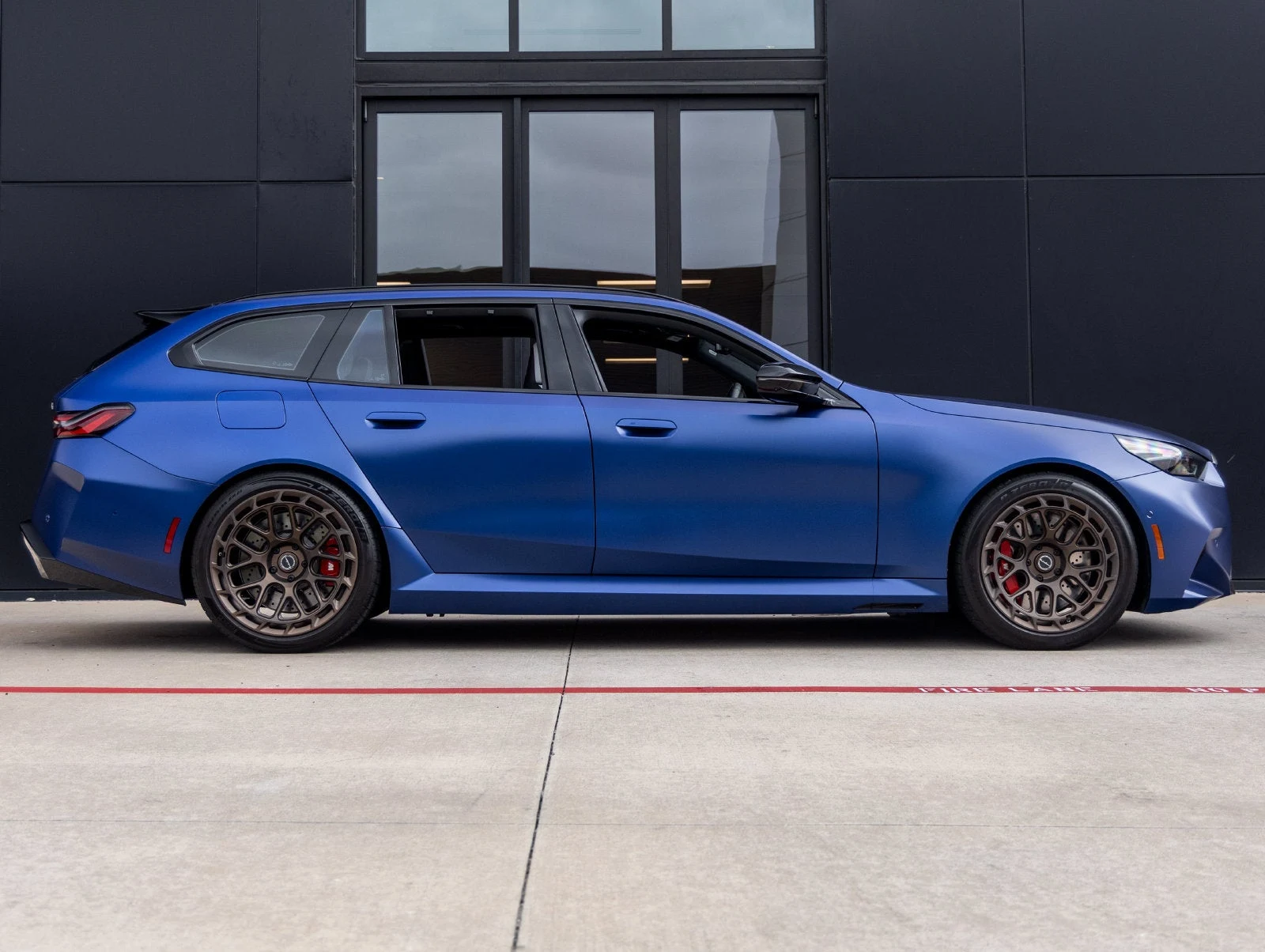 2026 BMW M5 Touring for sale, exterior, Marina Bay Blue Metallic