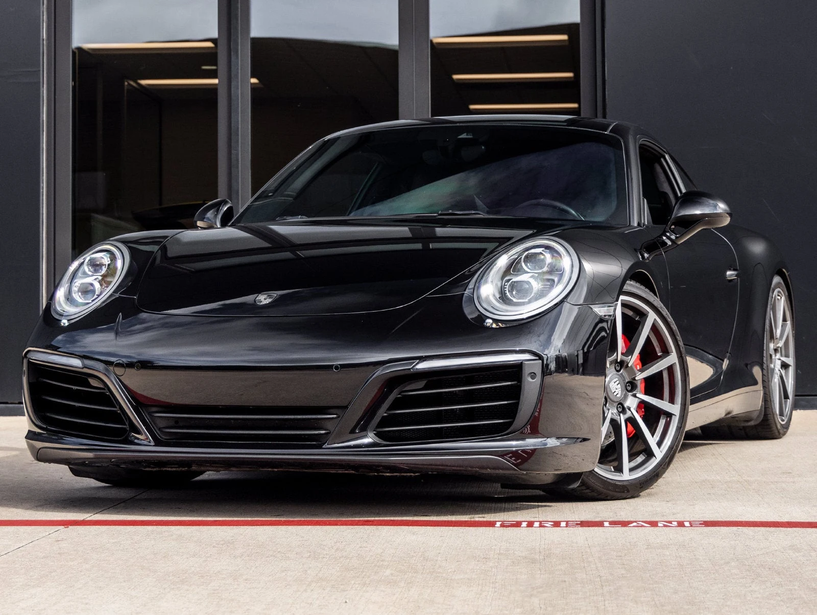 2017 Porsche 911 Carrera S for sale, exterior, Jet Black Metallic