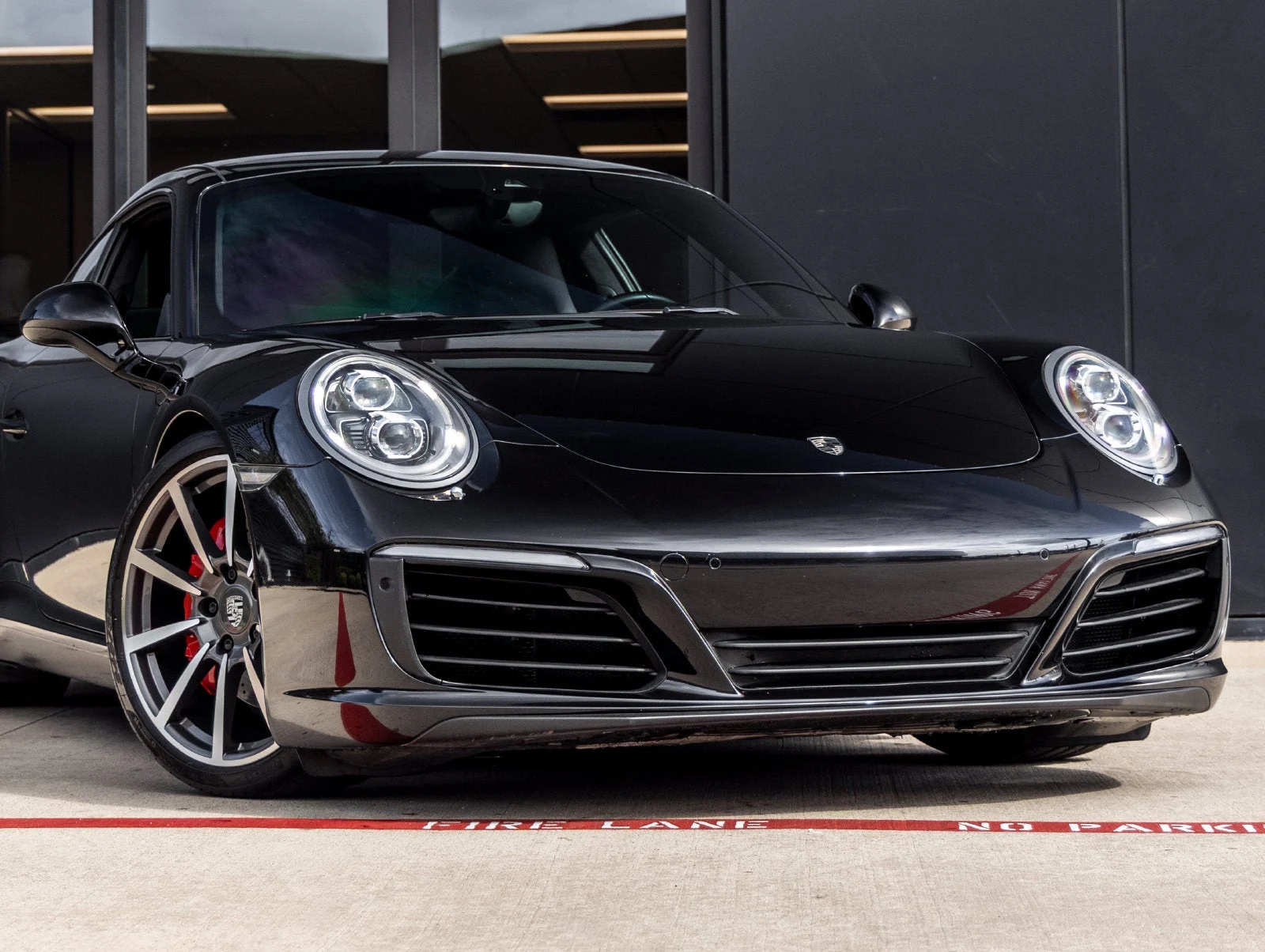 2017 Porsche 911 Carrera S for sale, exterior, Jet Black Metallic